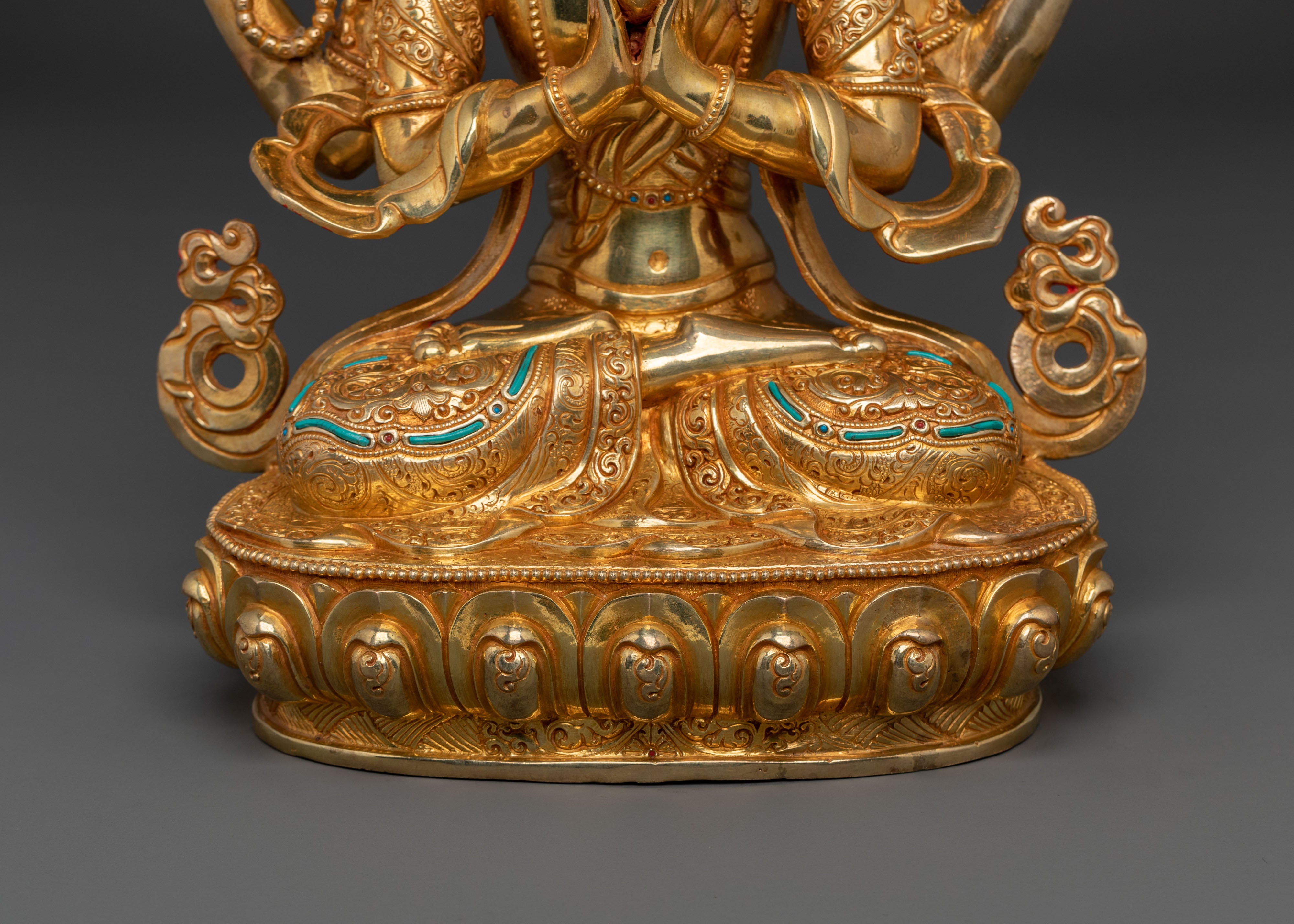 Chenrezig Meditation Altar Statue | Symbol of Infinite Compassion