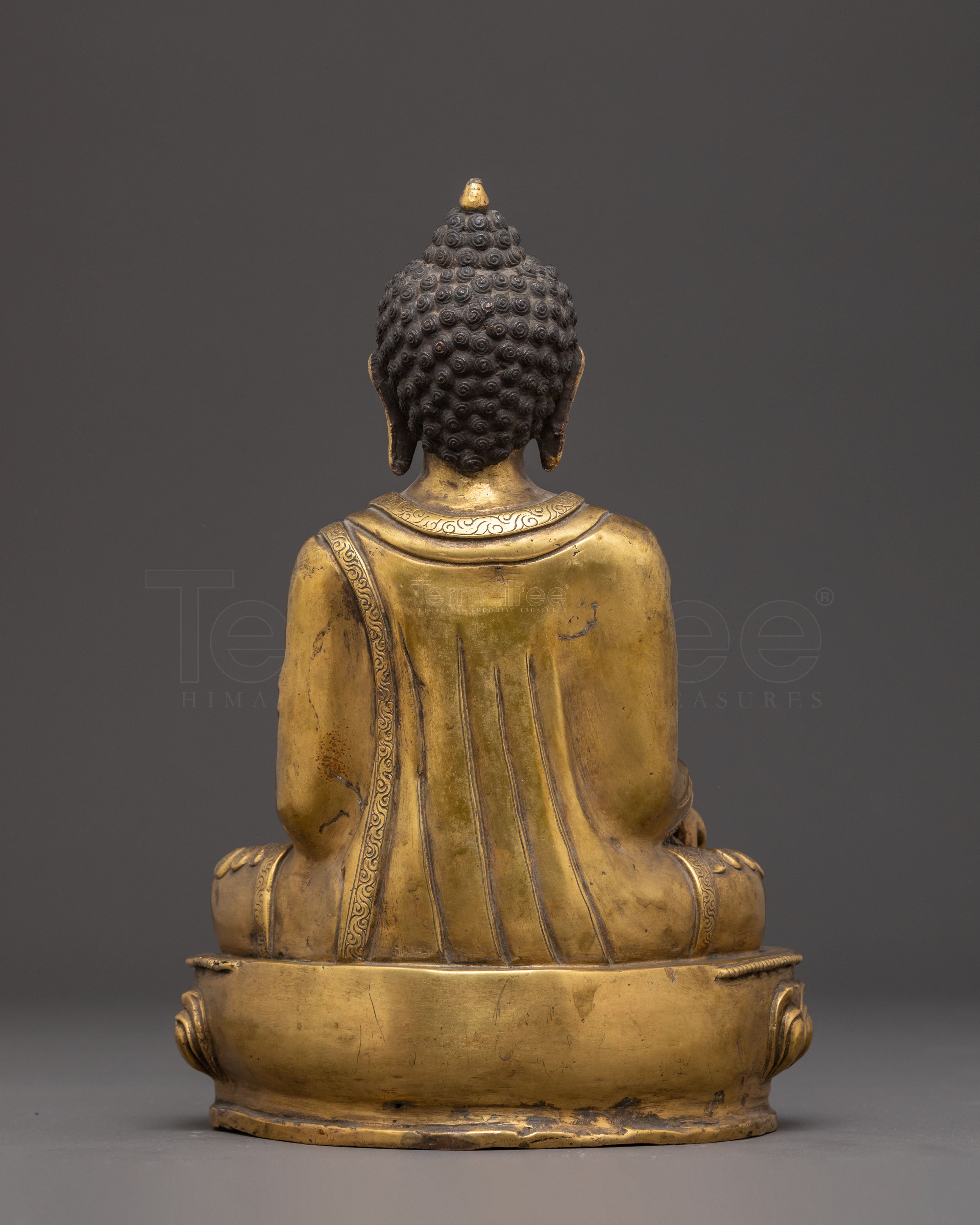 Copper Ratnasambhava Buddha Sculpture | Wisdom of Equality