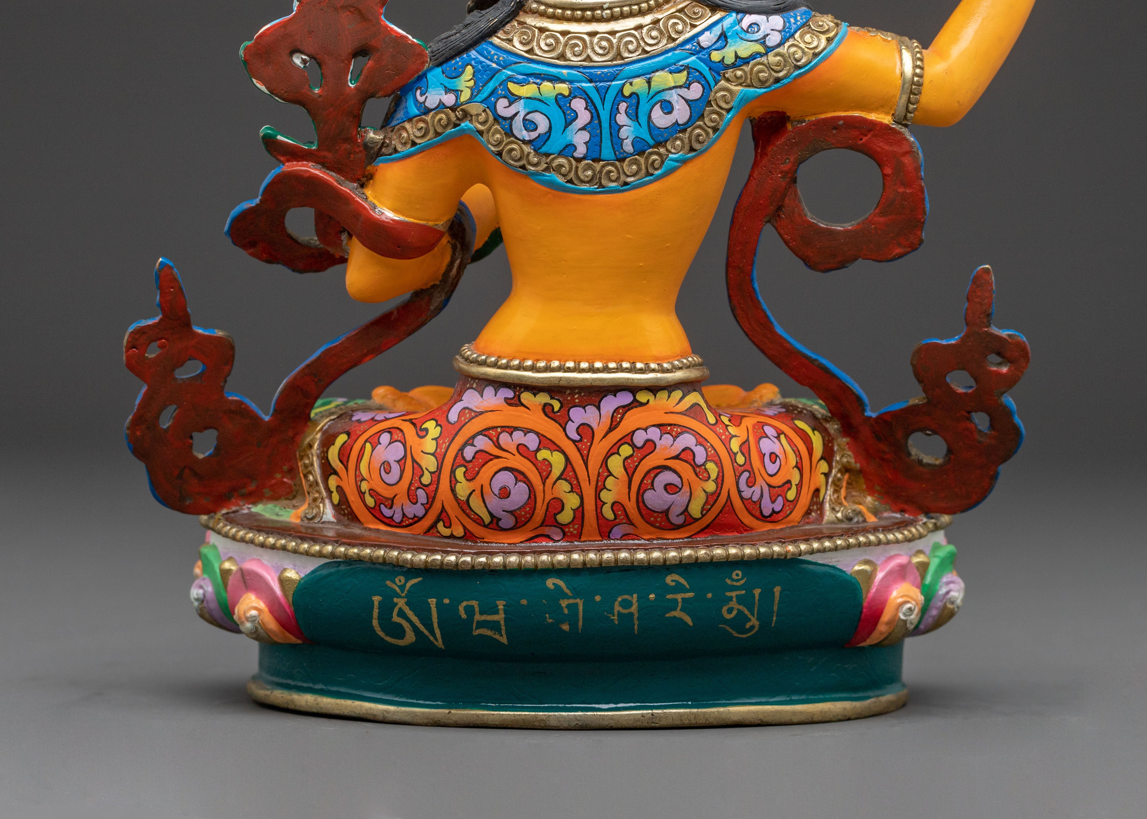 Manjushri Sacred Statue: Enlightened Mind