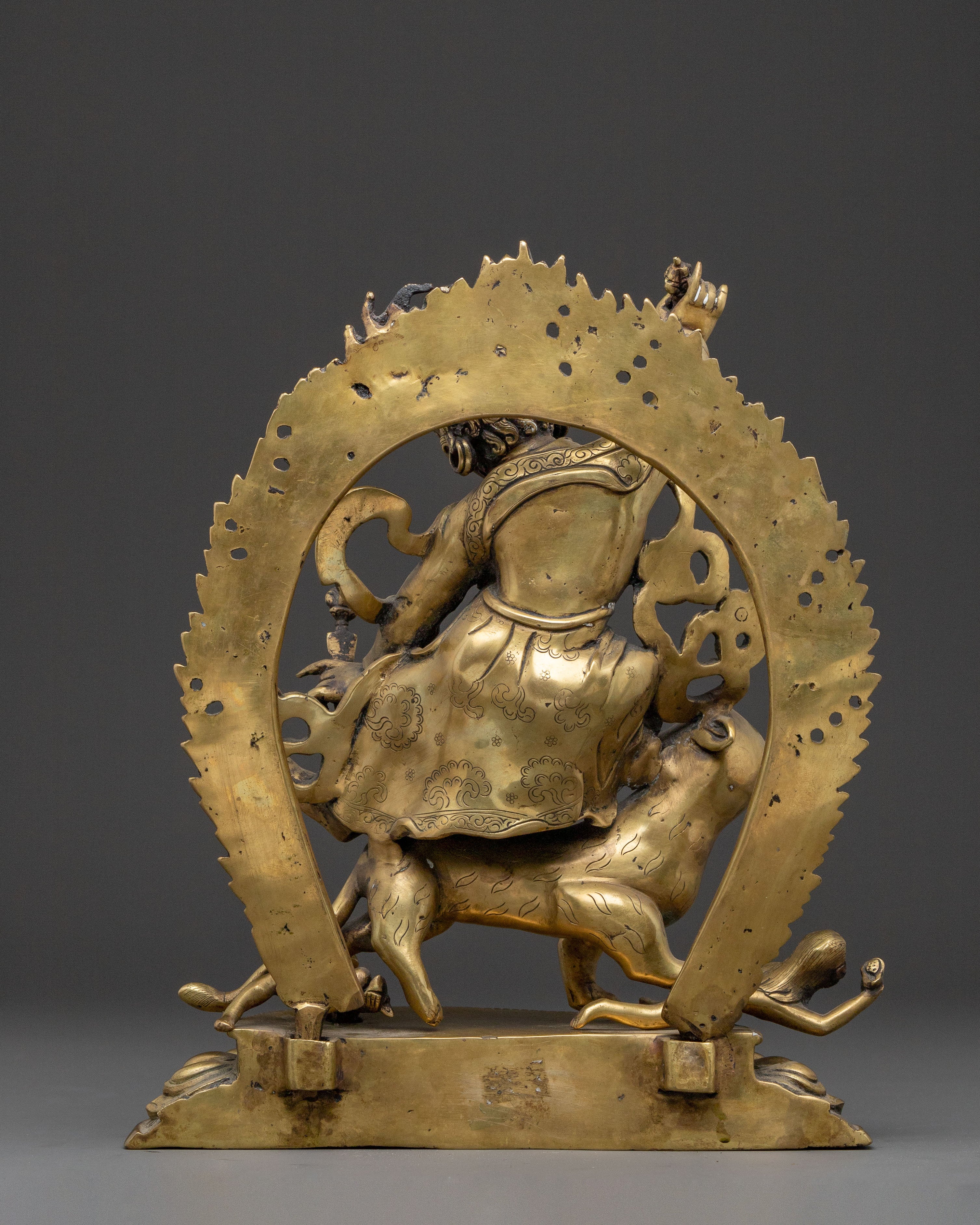 Dorje Drollo Protector Statue | Bronze Craftsmanship