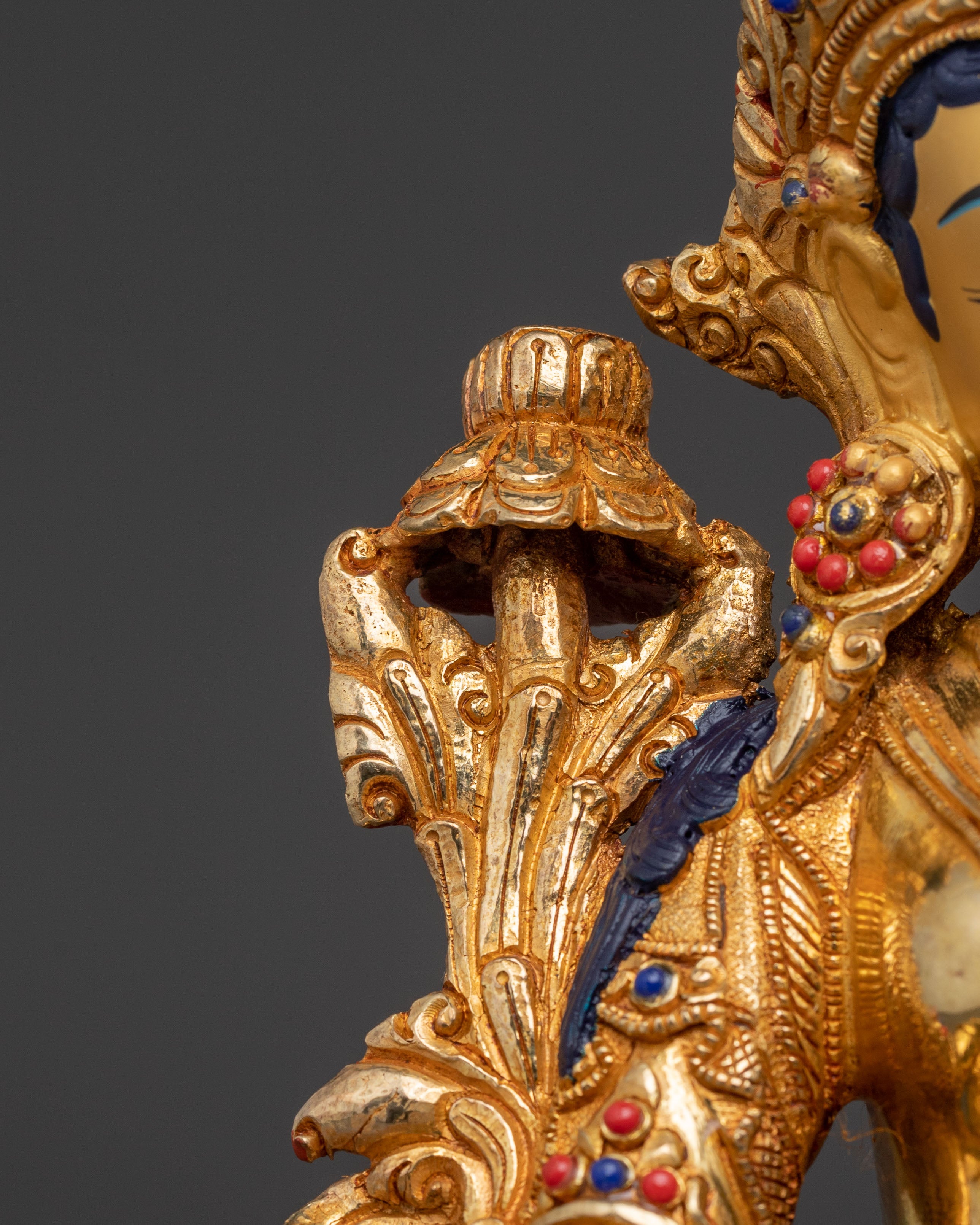 Serene Statue of Mother Green Tara | Tibetan Buddhist Goddess