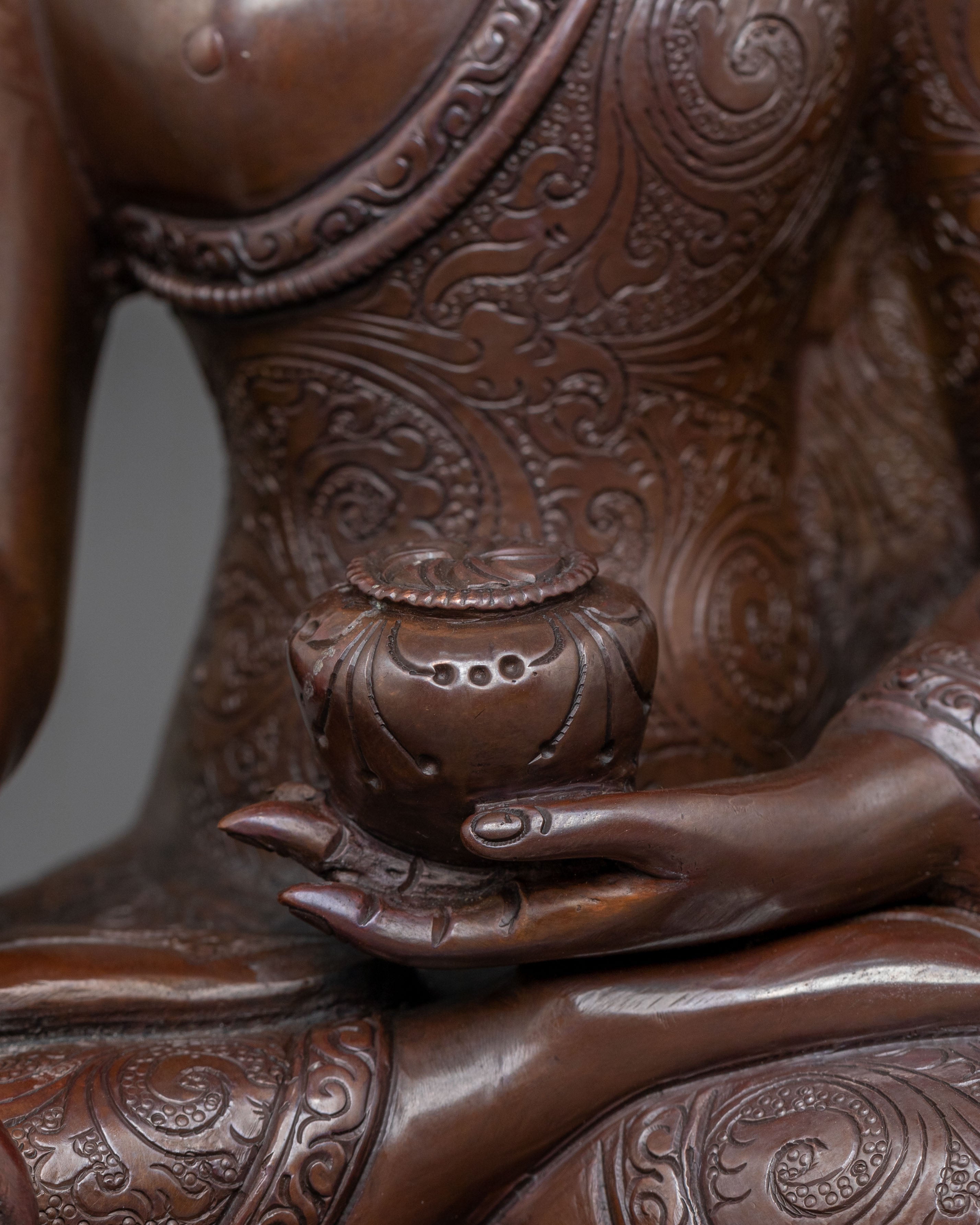 Shakyamuni Buddha Copper Statue of Enlightenment
