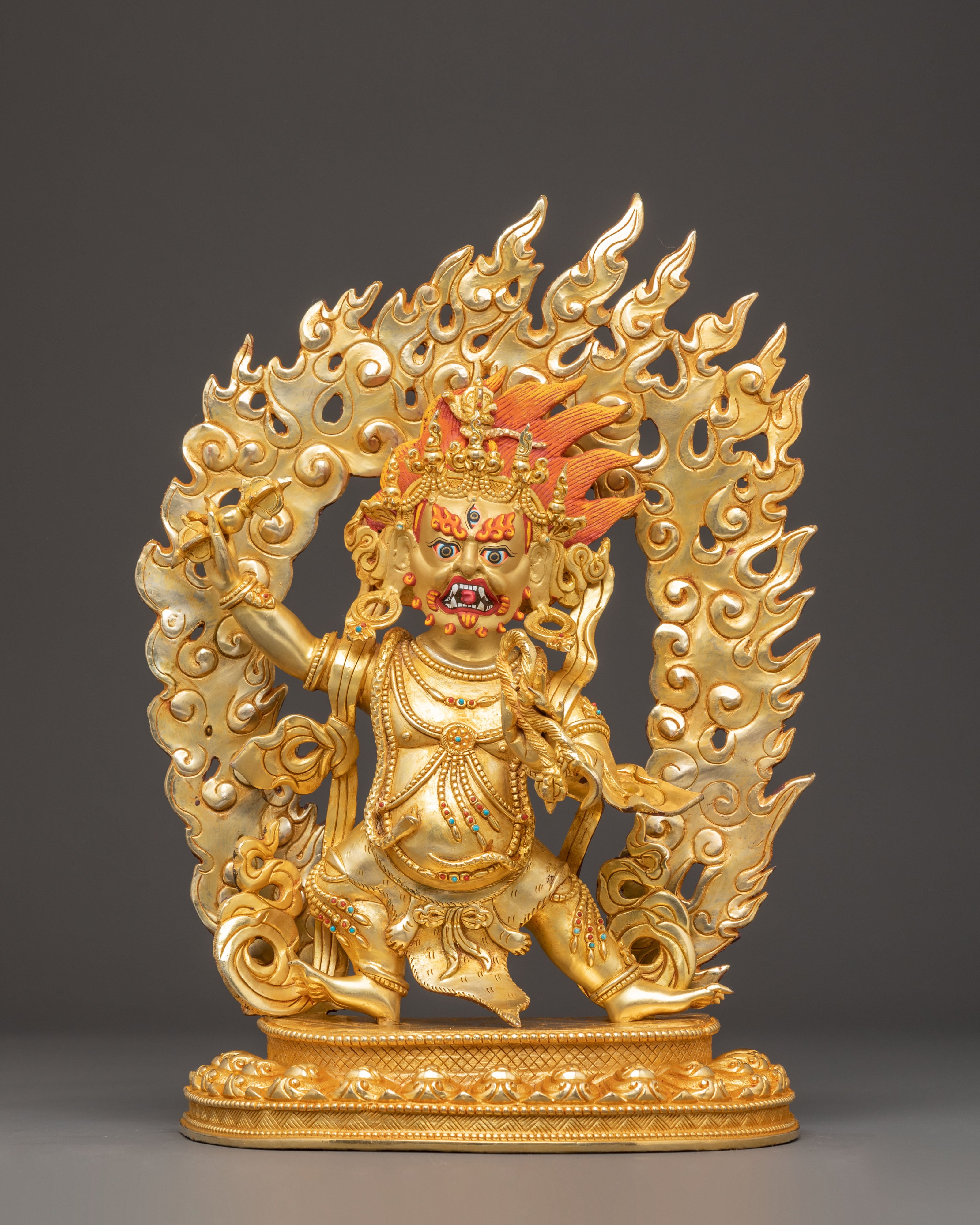 Statue of Vajrapani, The Wrathful Bodhisattva | Protector of Dharma