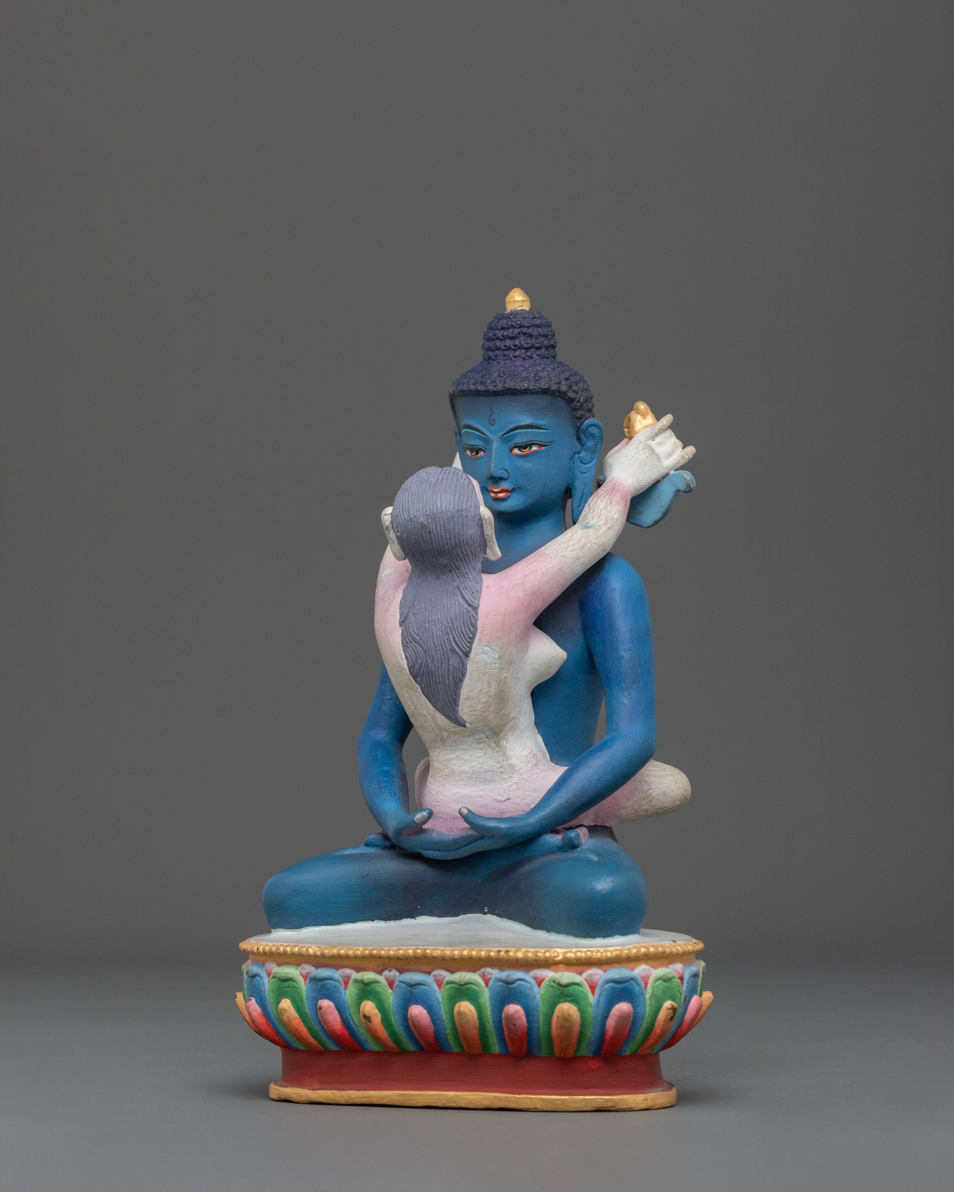 Samantabhadra with Consort Buddhist Statue | Primordial Buddha of Wisdom