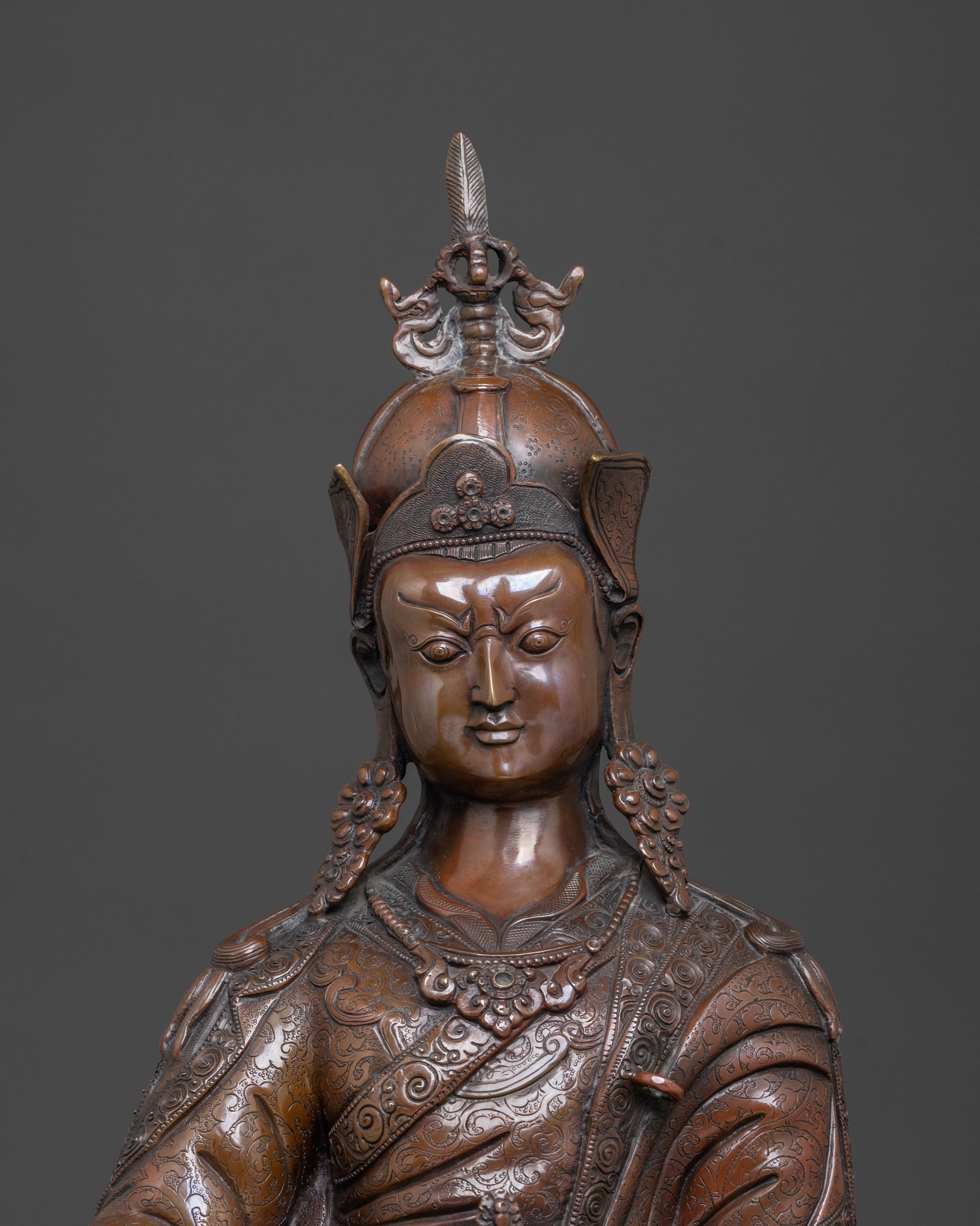 Guru Rinpoche Statue for Altars | Master Figure