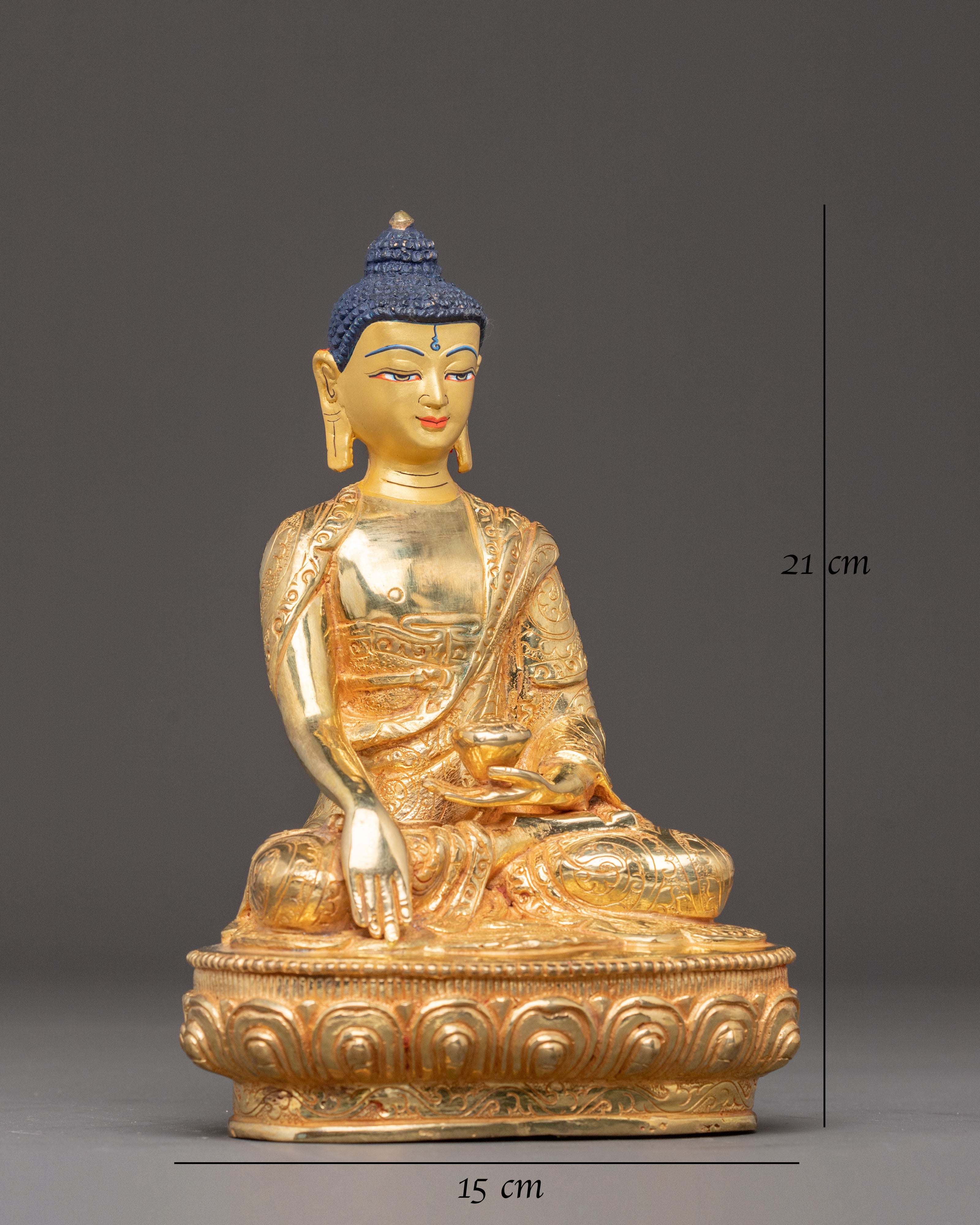 Shakyamuni Buddha Copper Handcrafted Statue