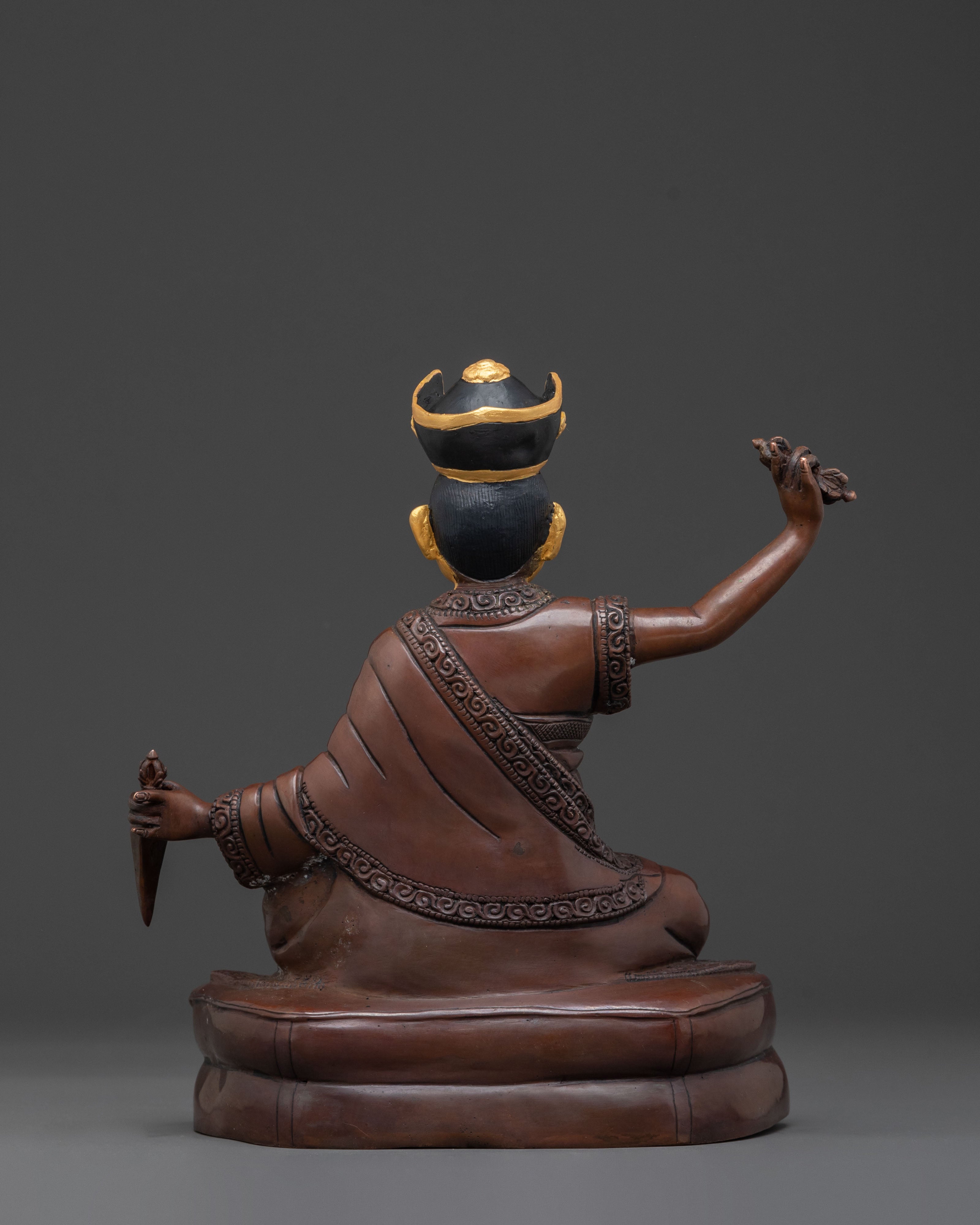 Karmapa Tibetan Wisdom Sculpture for Altar
