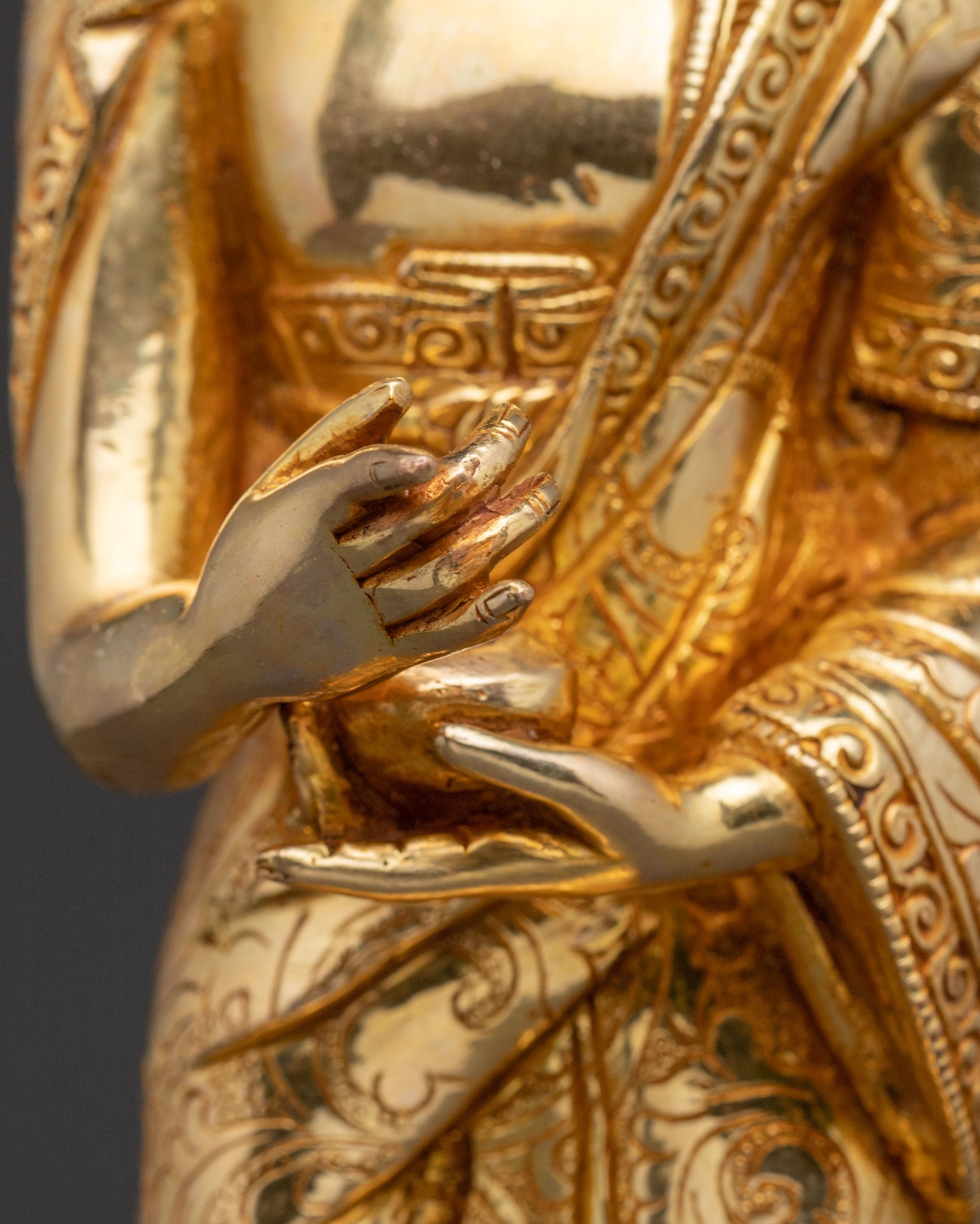 Disciples of Shakyamuni Buddha – Nepali Copper Statues