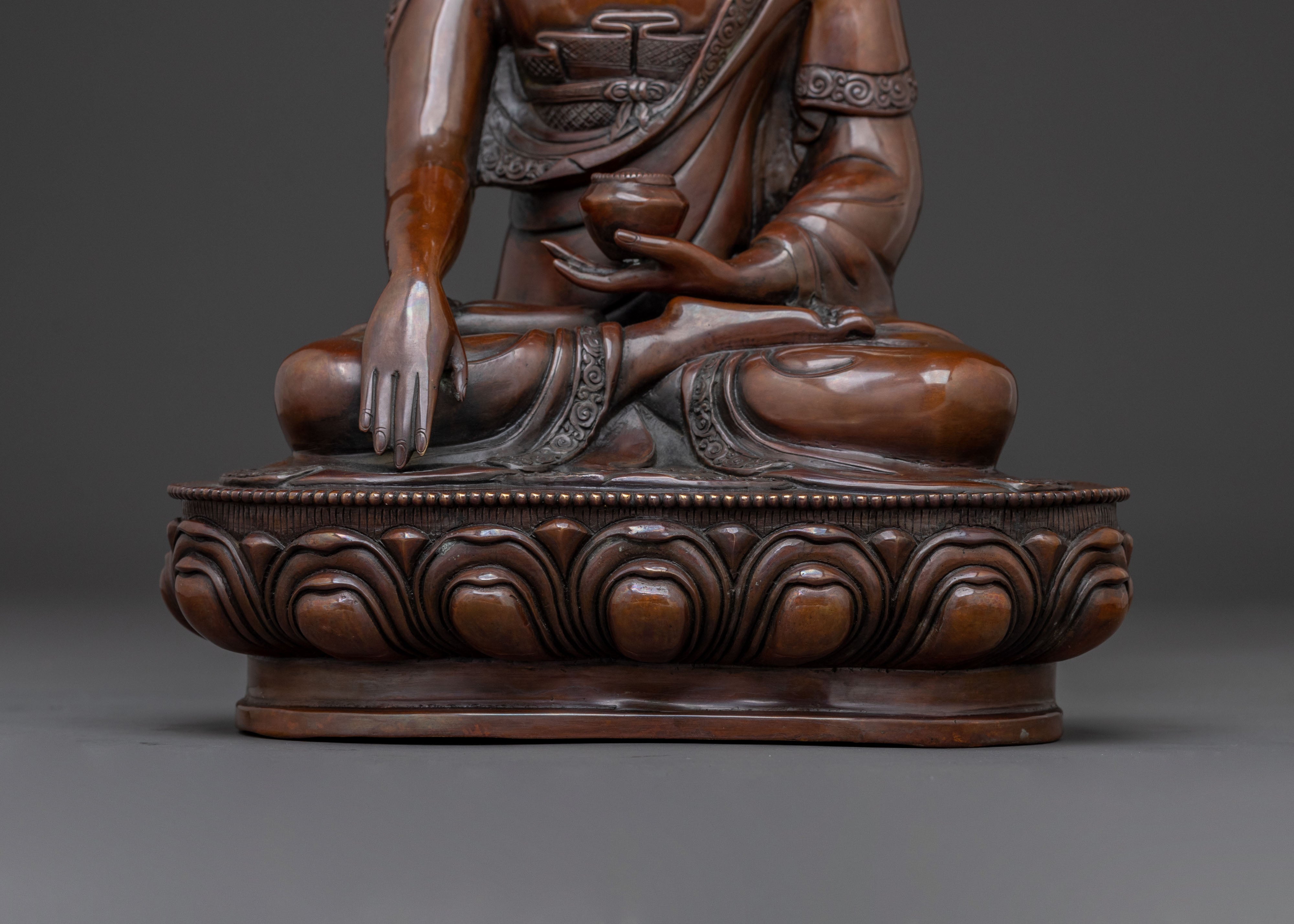 Shakyamuni Buddha Sacred Sculpture: Meditation Altar