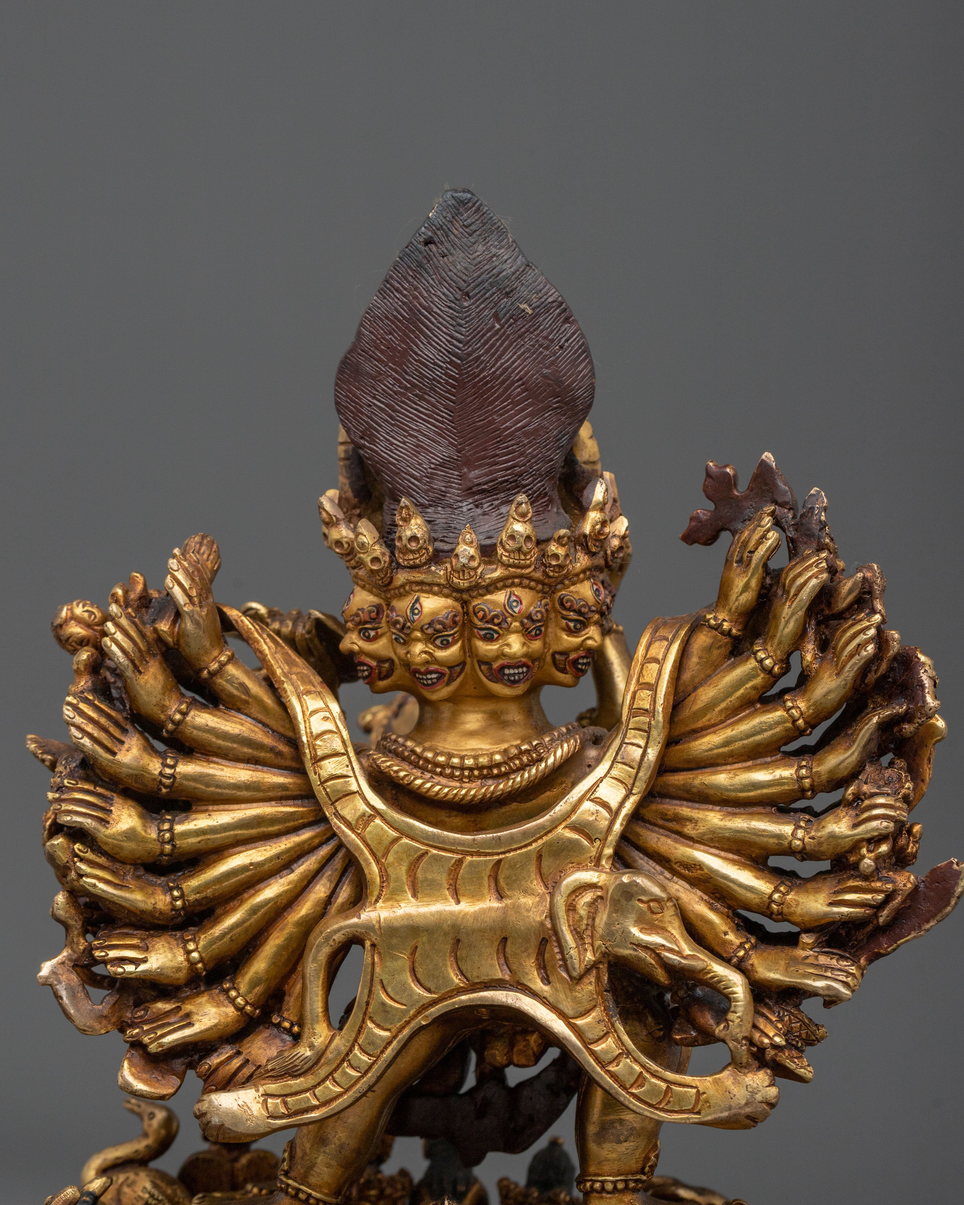 Yamantaka Statue | Tibetan Buddhist Protector