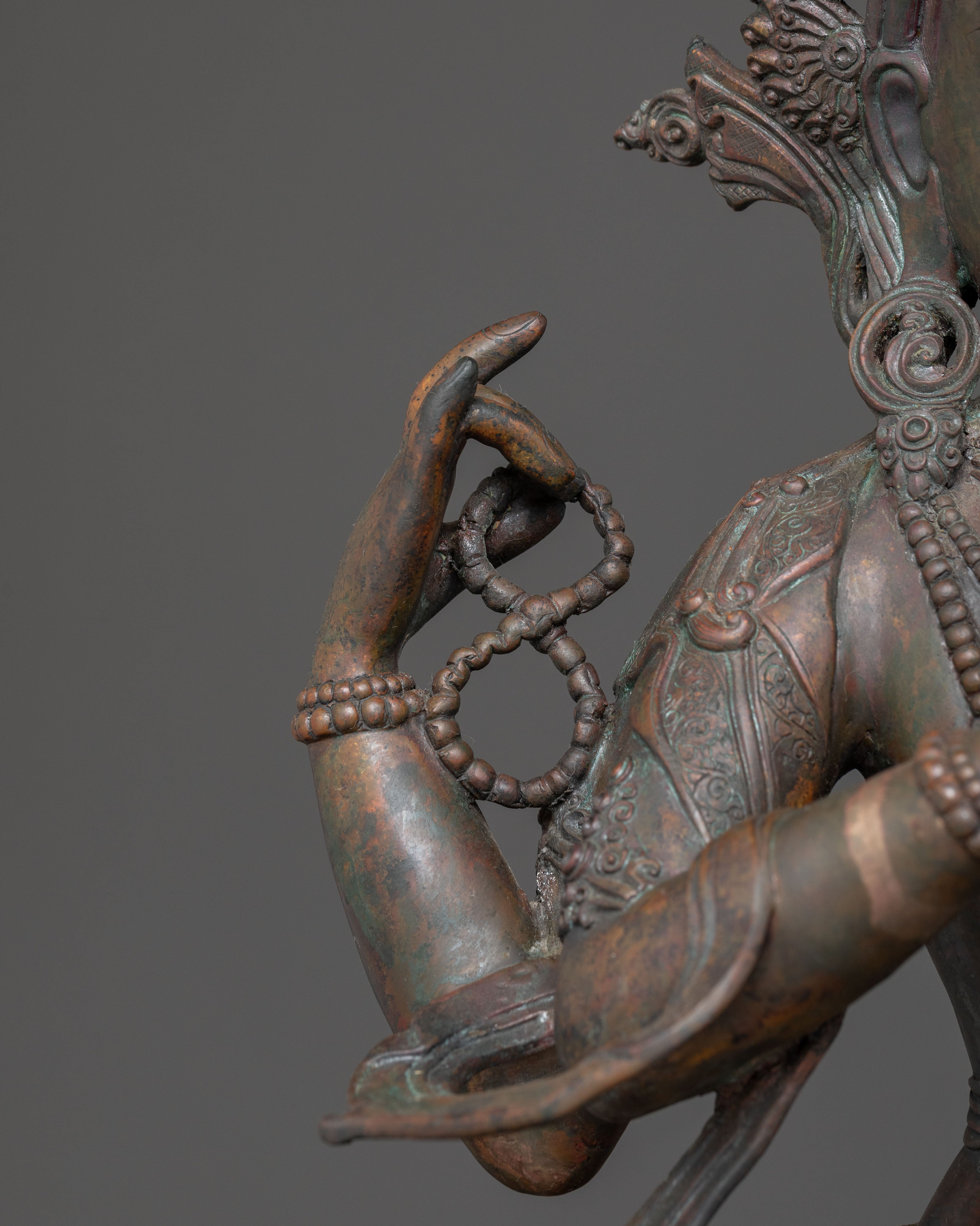Handmade Chenrezig Statue of Wisdom | Bodhisattva Avalokiteshvara Sculpture