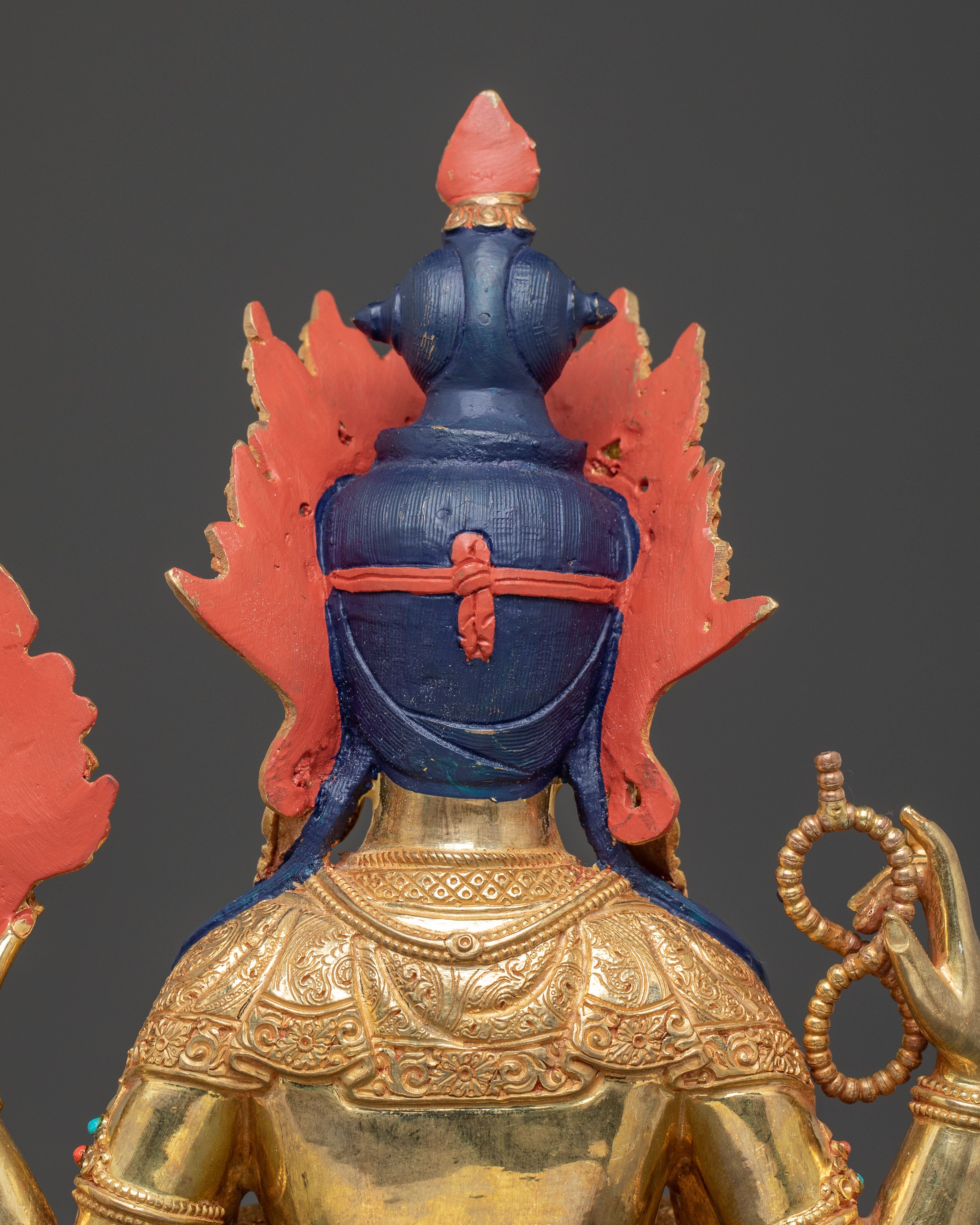 Golden Chenrezig Statue of Compassion | Bodhisattva of Compassion