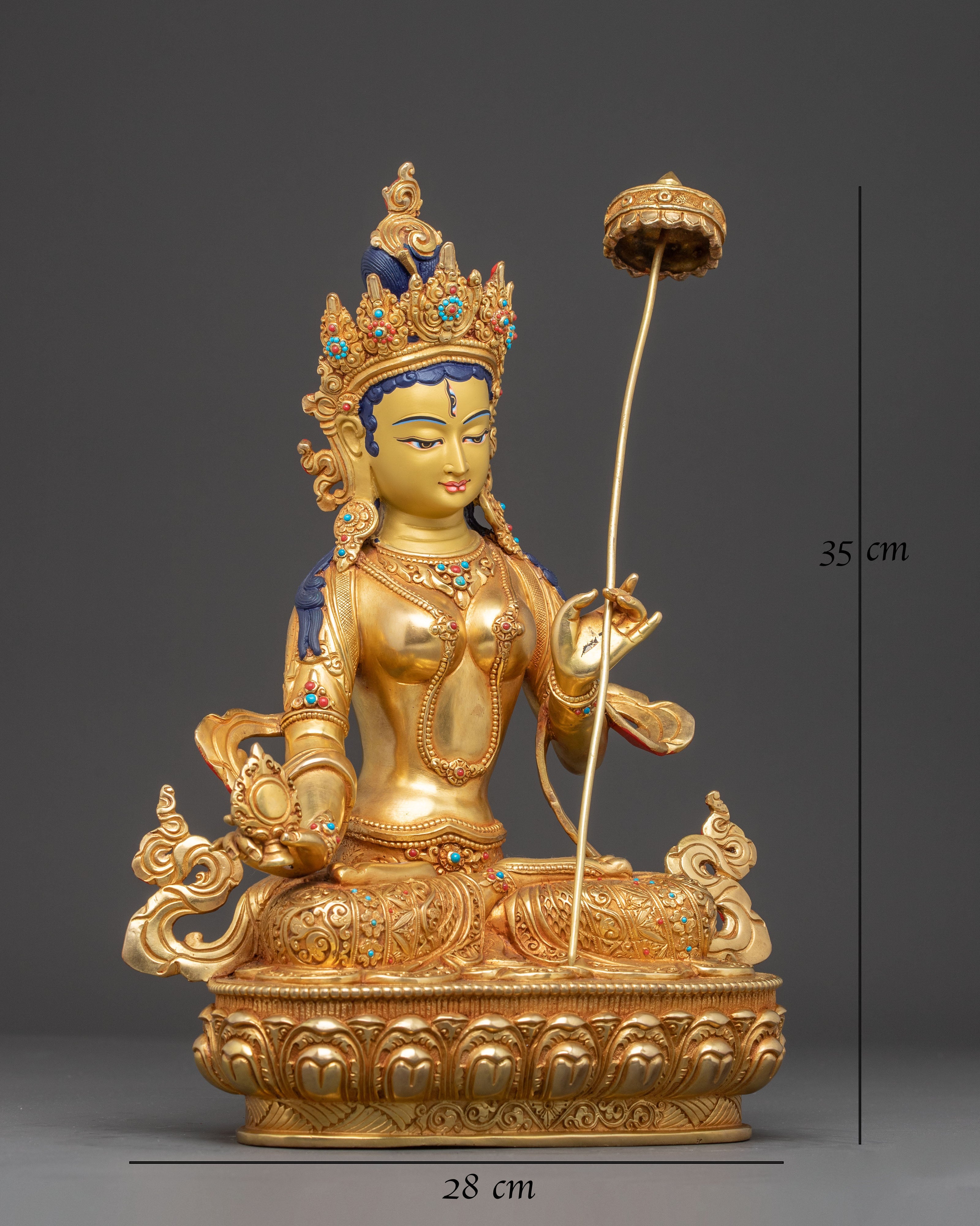 Dukar Sculpture for Spiritual Protection | Divine Bodhisattva