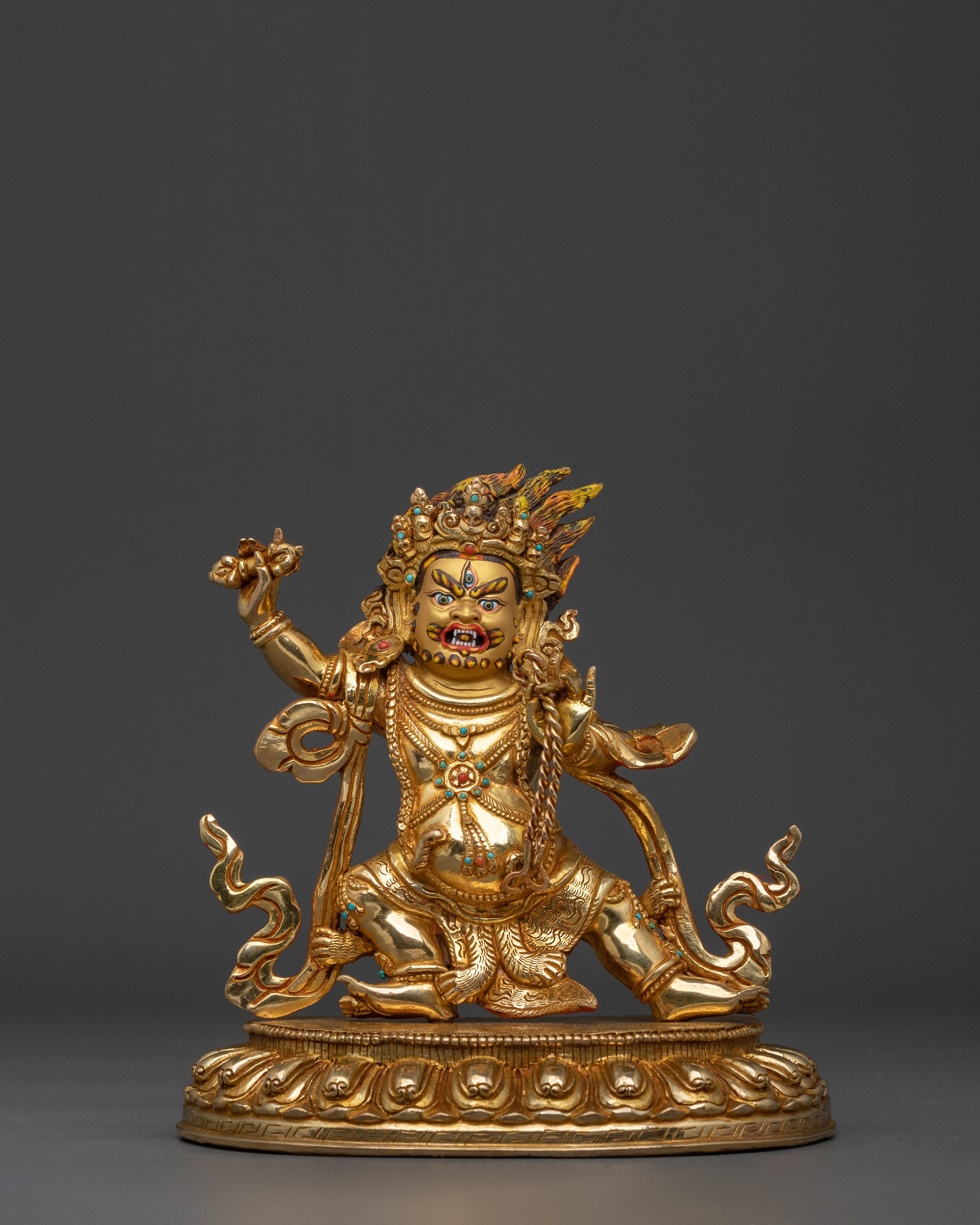 Handcrafted Vajrapani Statue | Buddhist Protector
