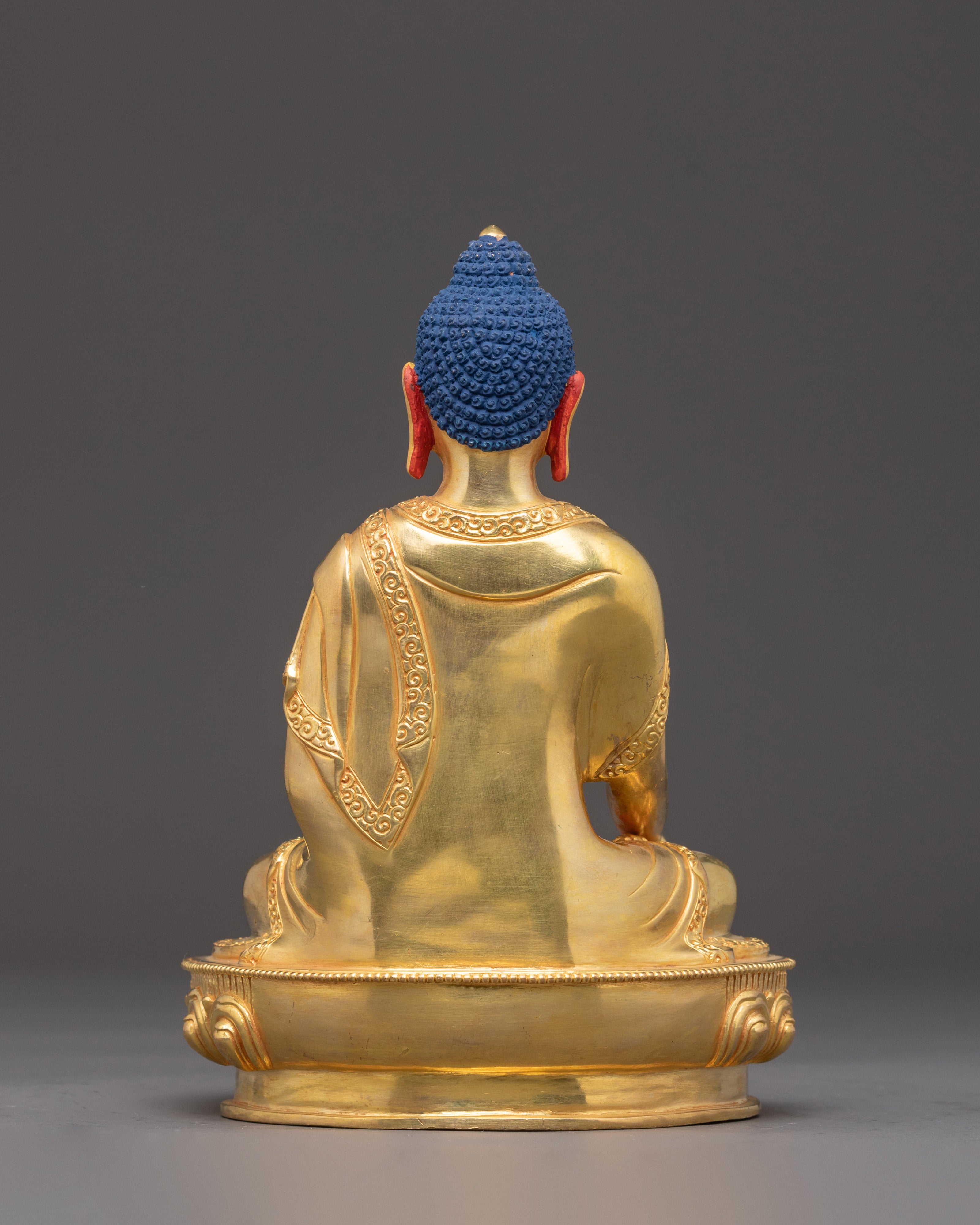 Shakyamuni Buddha Golden Handmade Statue | Dharma Teacher