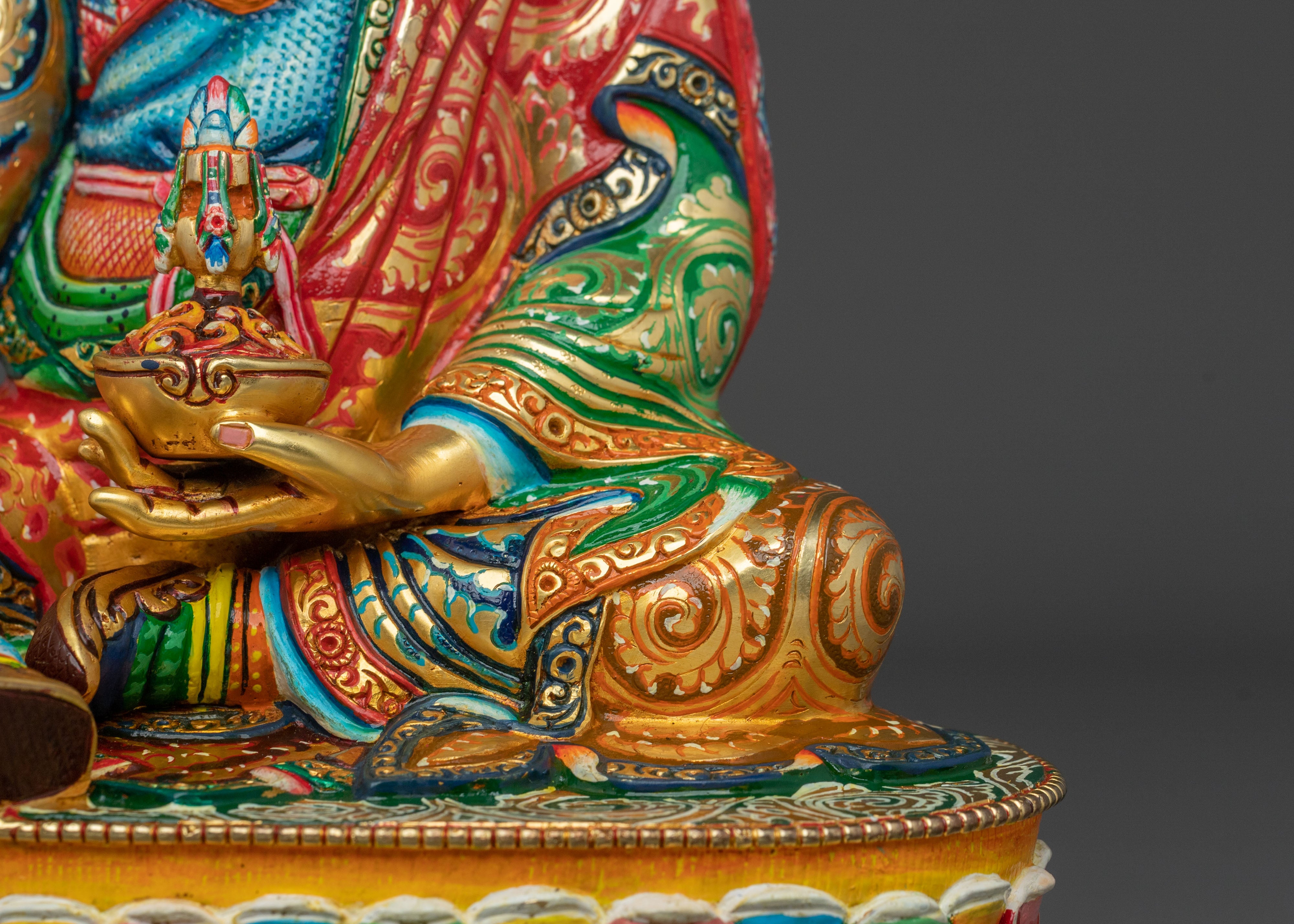 Guru Rinpoche Sacred Statue | Wisdom Figurine