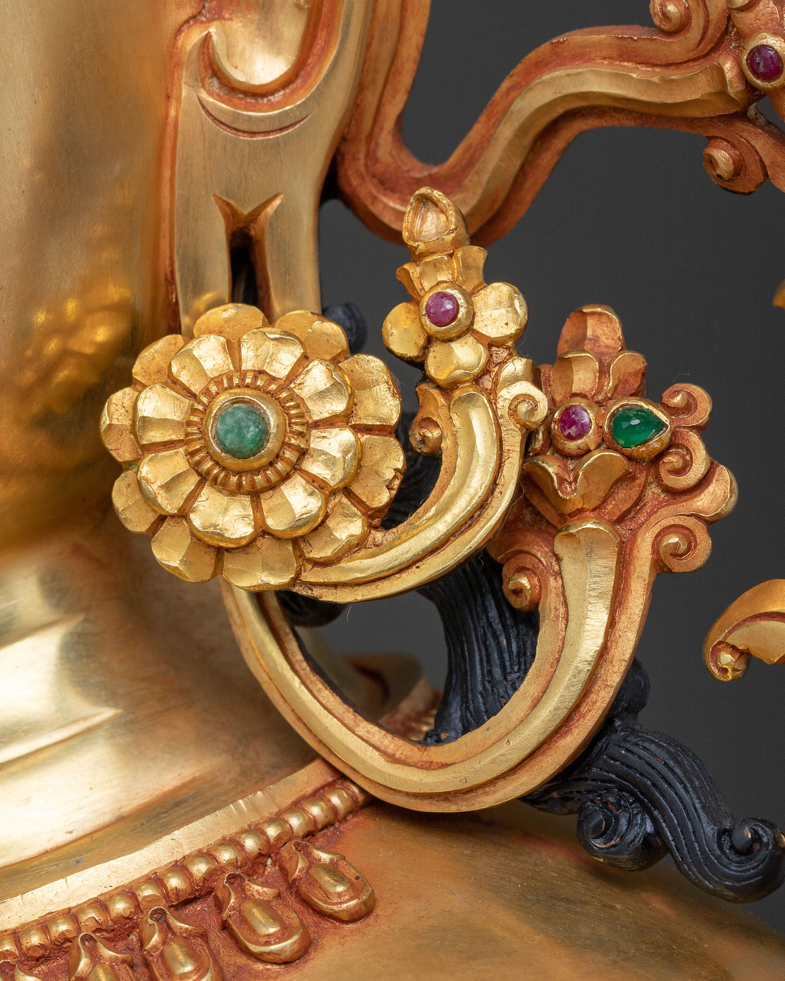 Mother Green Tara Traditional Figure: Altar Decor