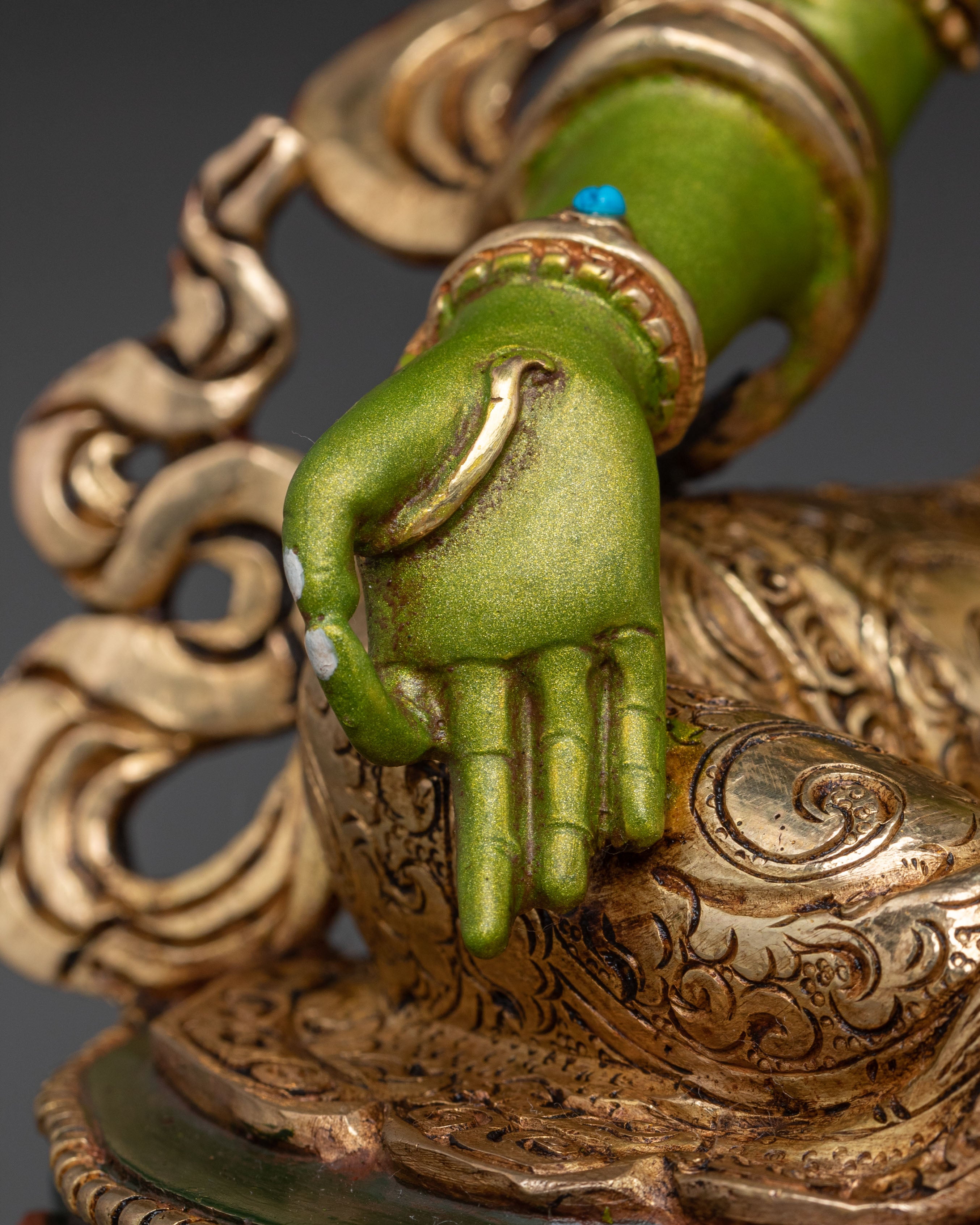 Green Tara Divine Statue | Compassion Figure