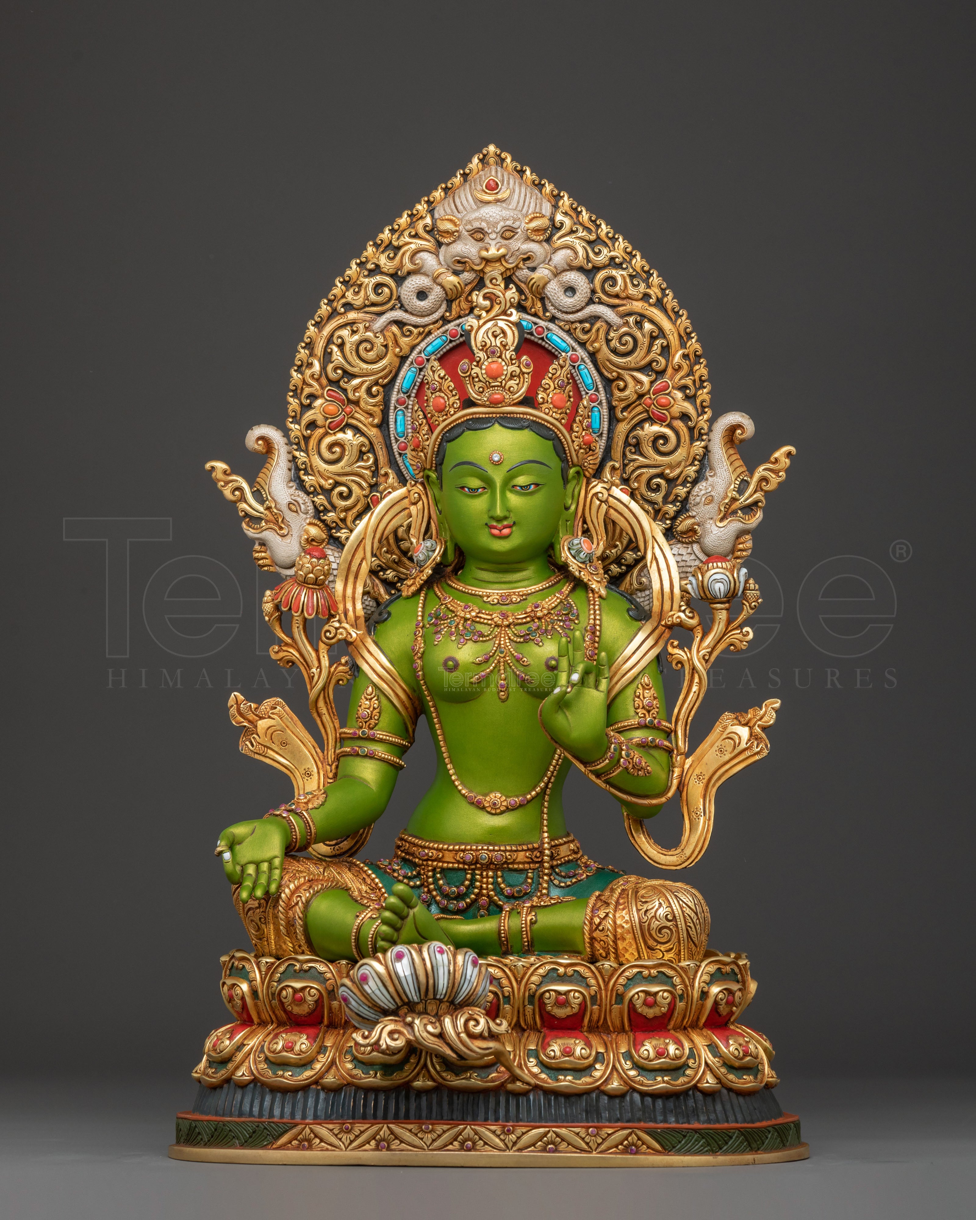 Green Tara Sculpture