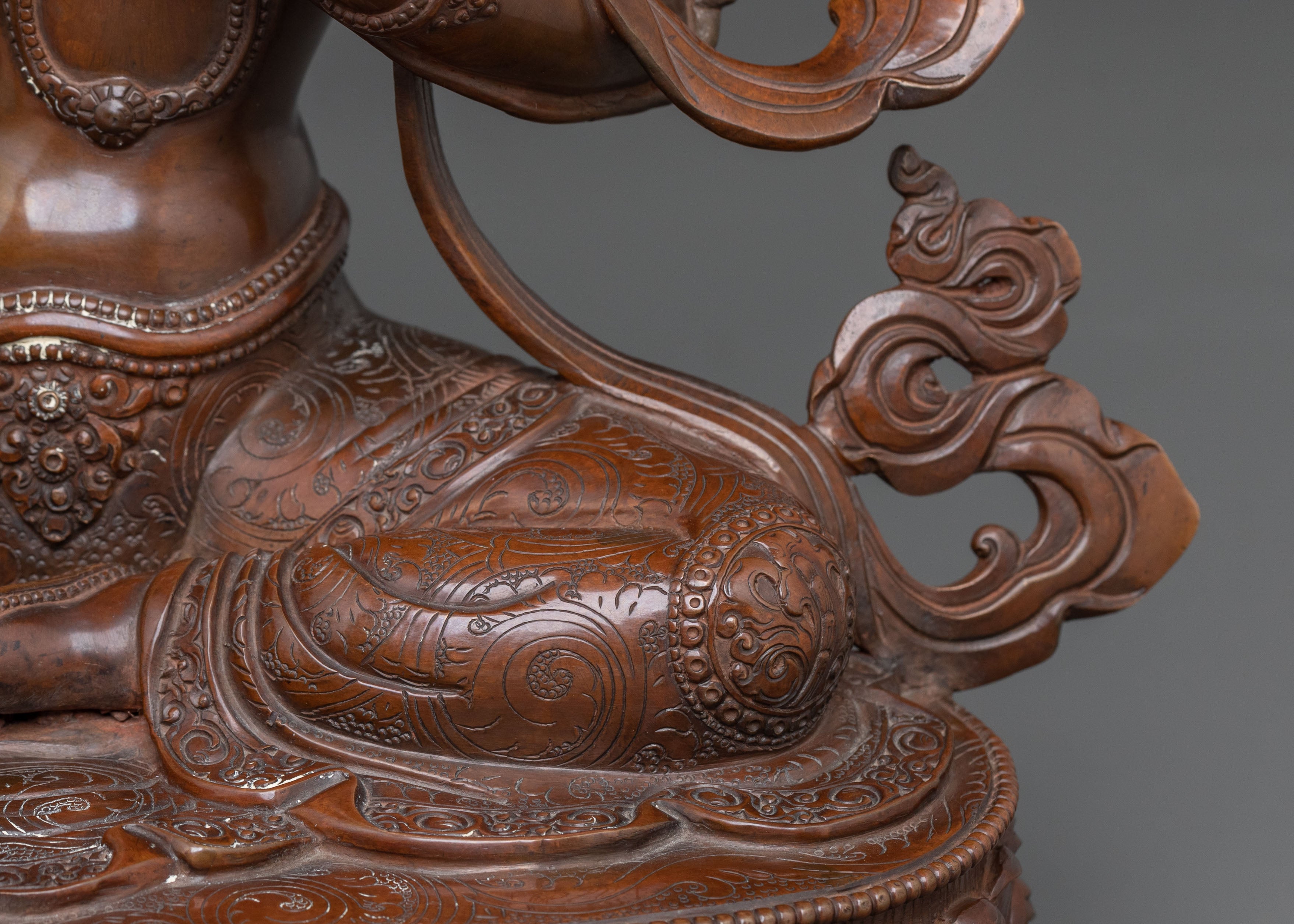 Green Tara: Oxidized Copper Meditation Statue