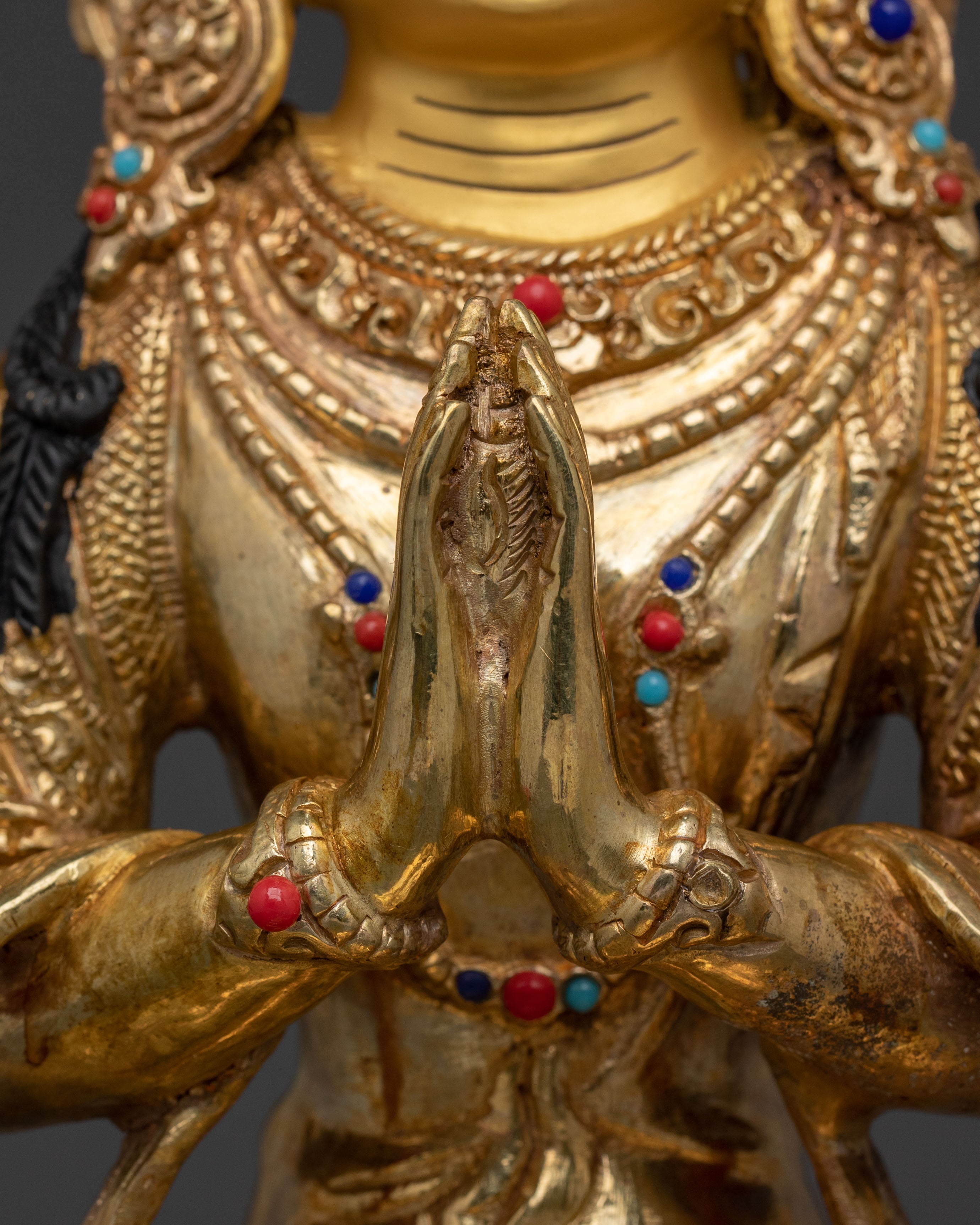 Four Armed Chenrezig Sculpture | Home Decor