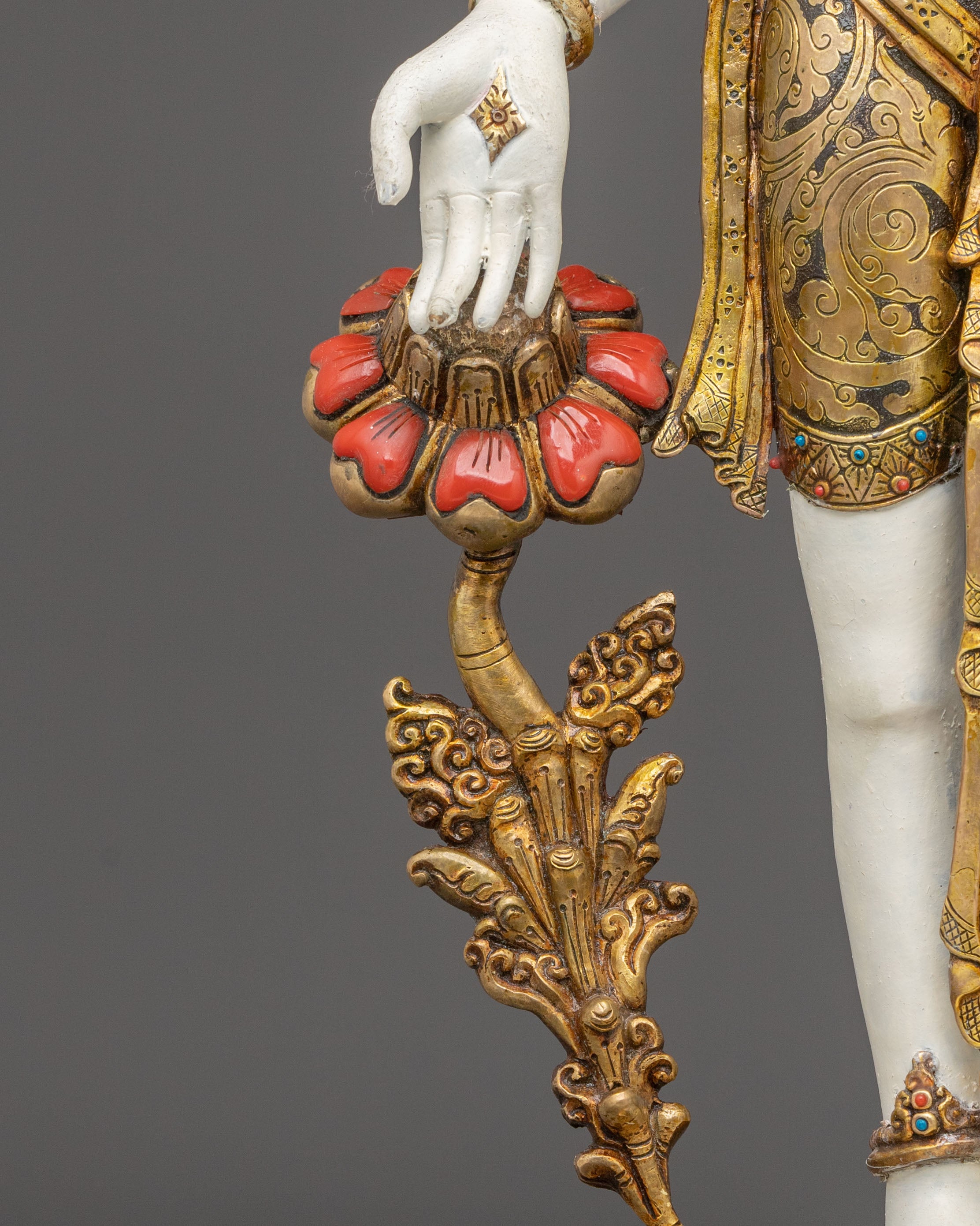 Bodhisattva Lokeshwor Statue | Meditation Altar Decor