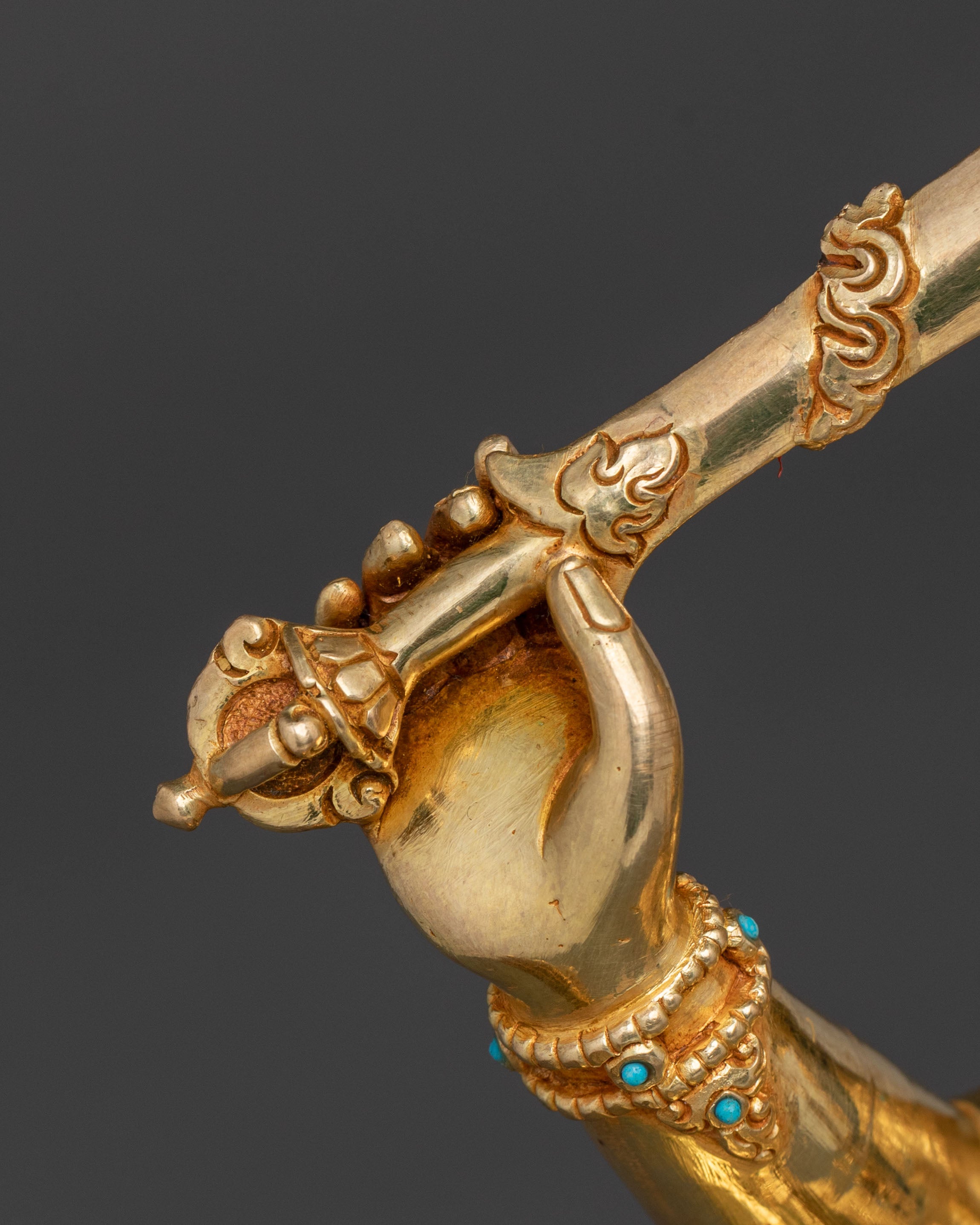 Maha Manjushri Sacred Sculpture | Bodhisattva of Supreme Wisdom