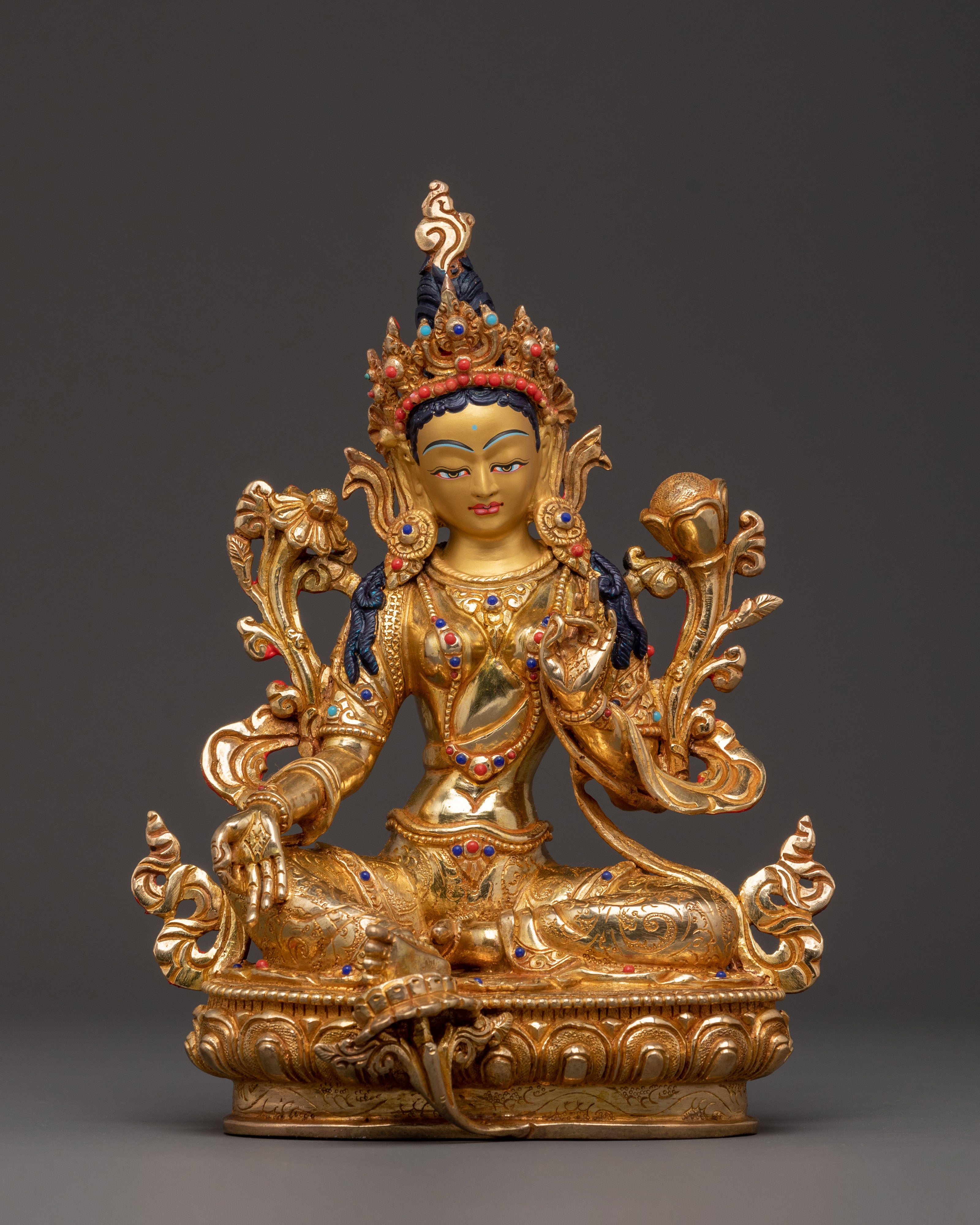 Green Tara Spiritual Statue