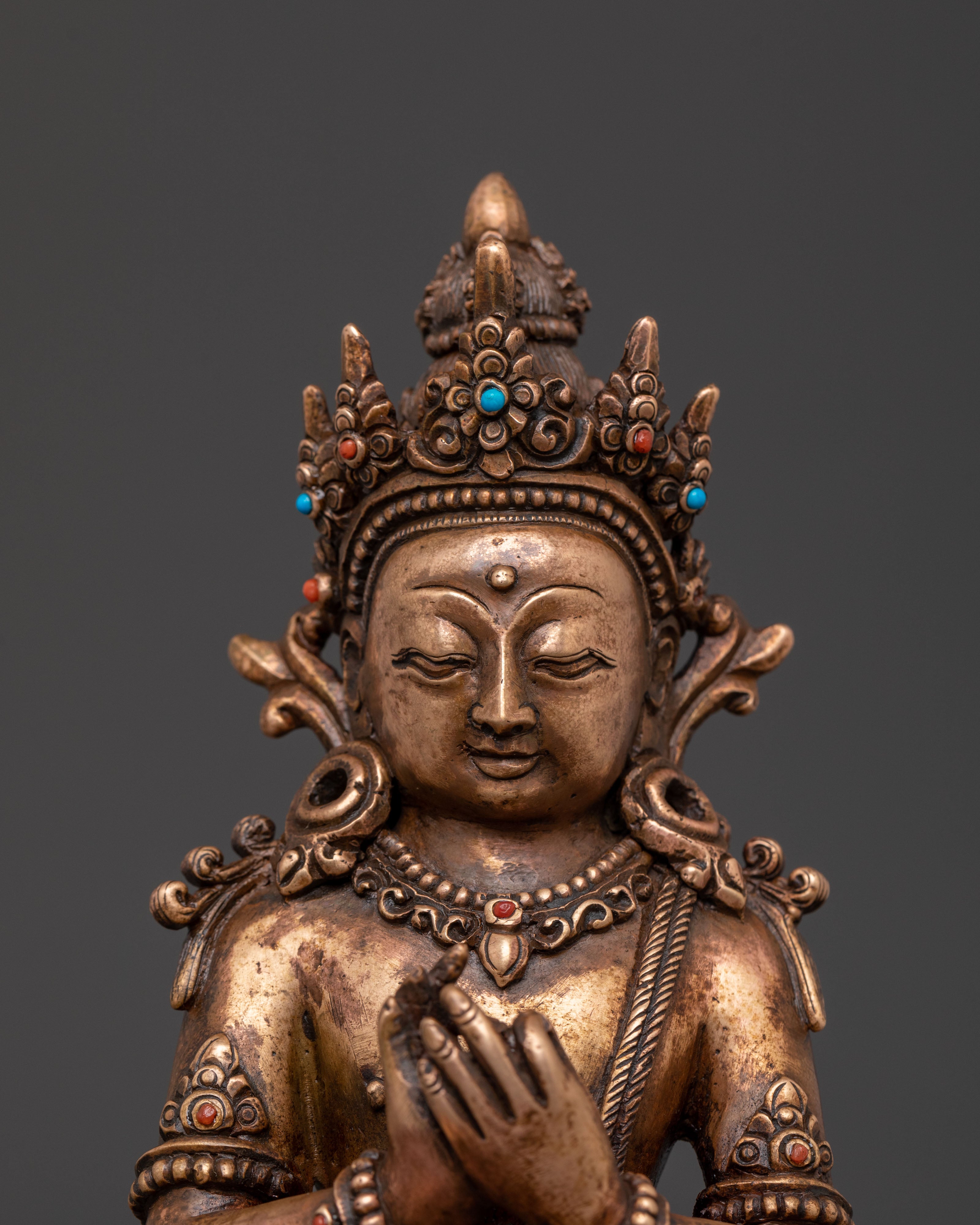 Vairocana Statue Universal Light | Buddhist Decor