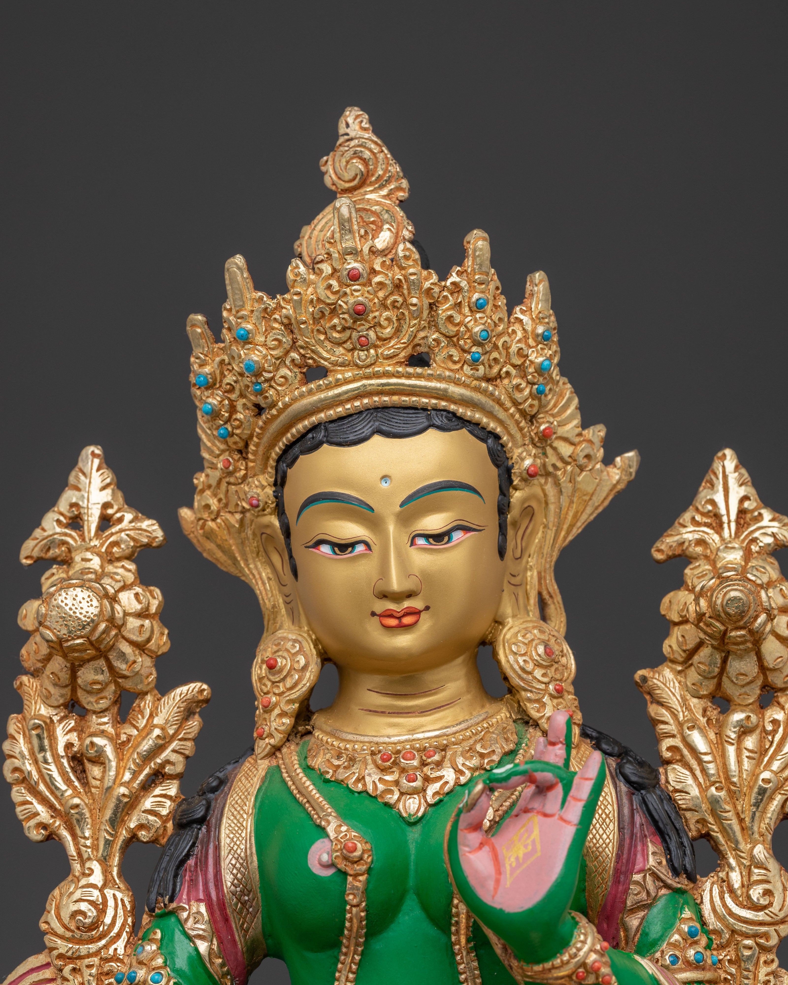 Six Bodhisattva Statue Set for Altars Decor