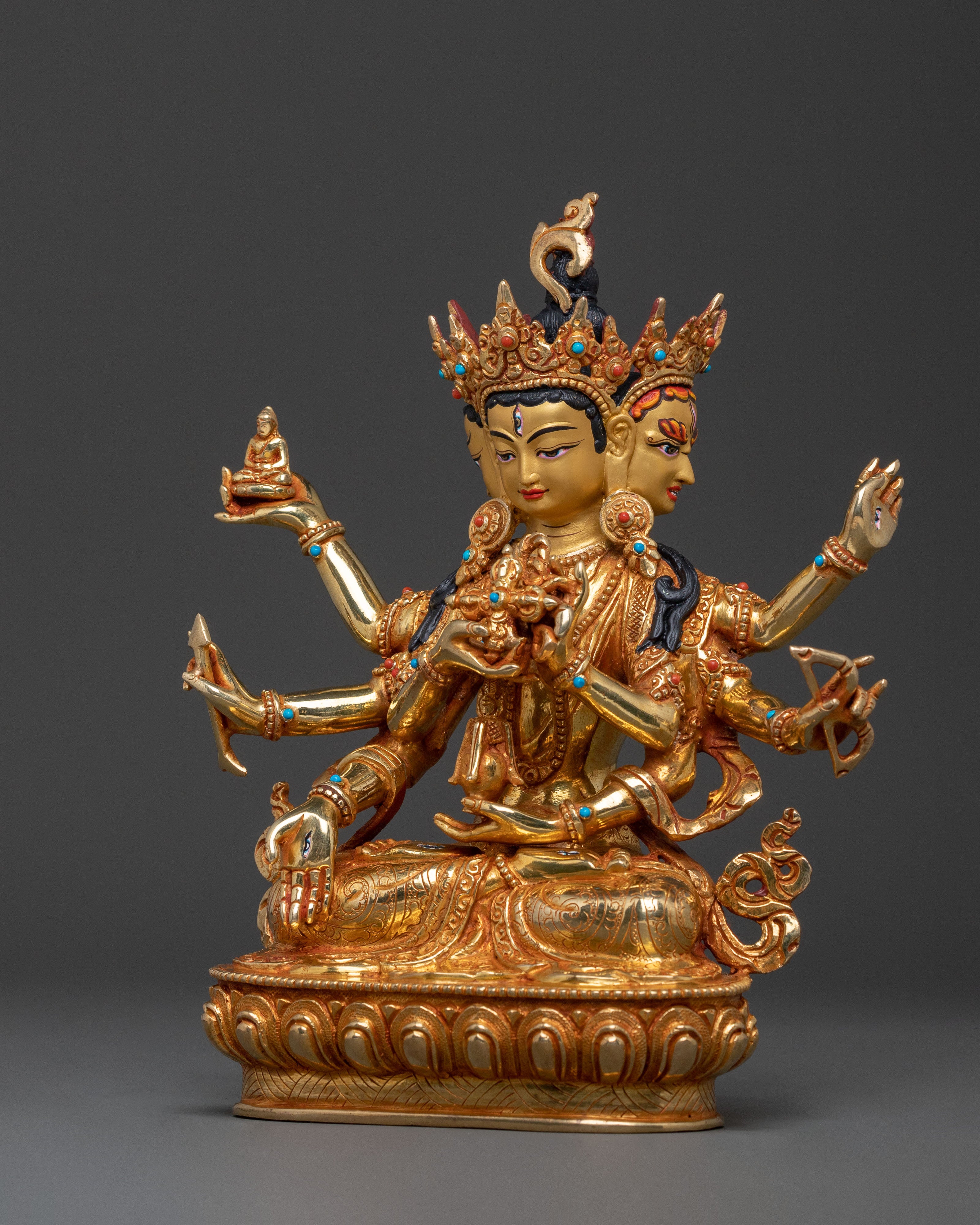Namgyalma Golden Statue: Long Life Guardian