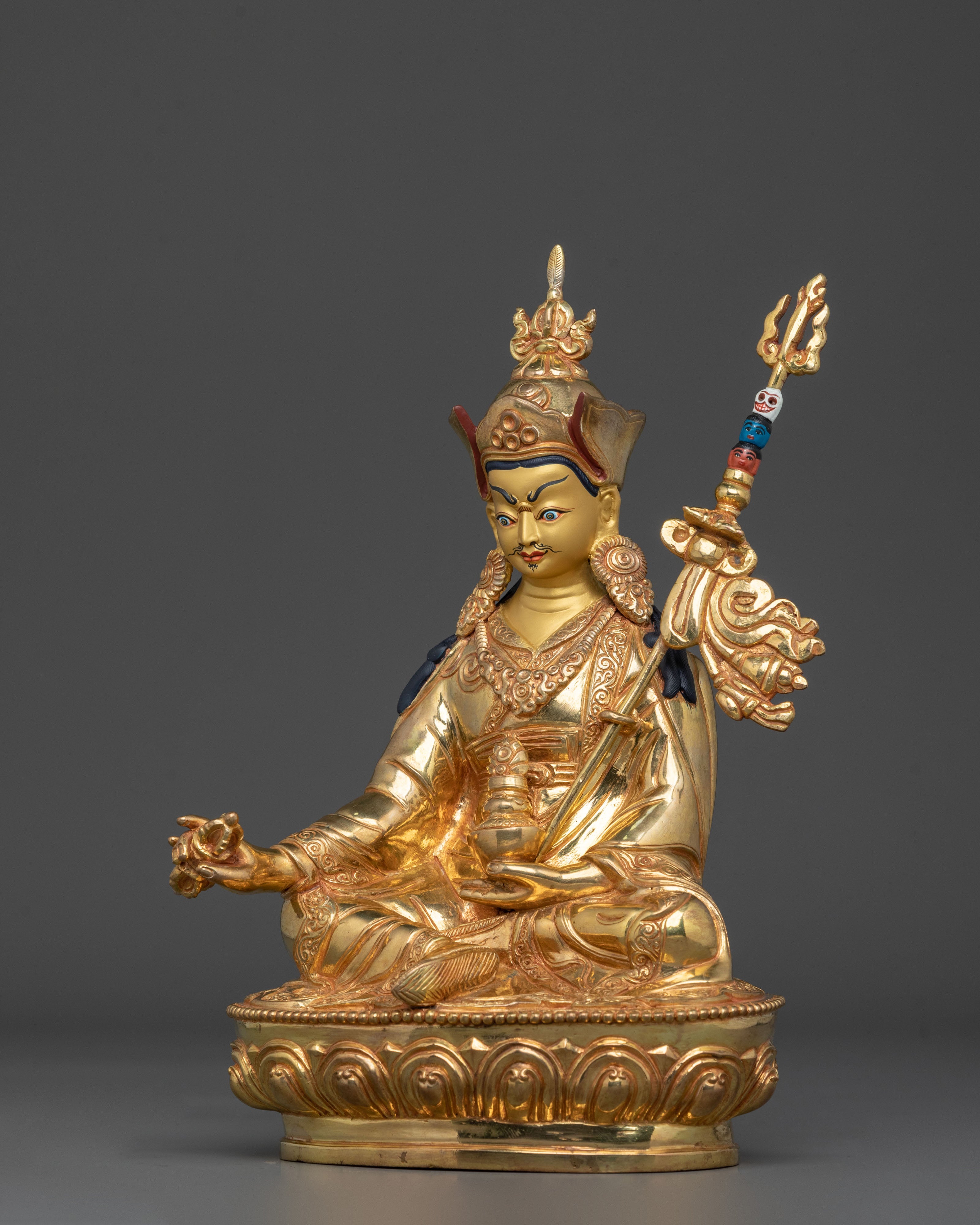 Tibetan Guru Padmasambhava Sculpture