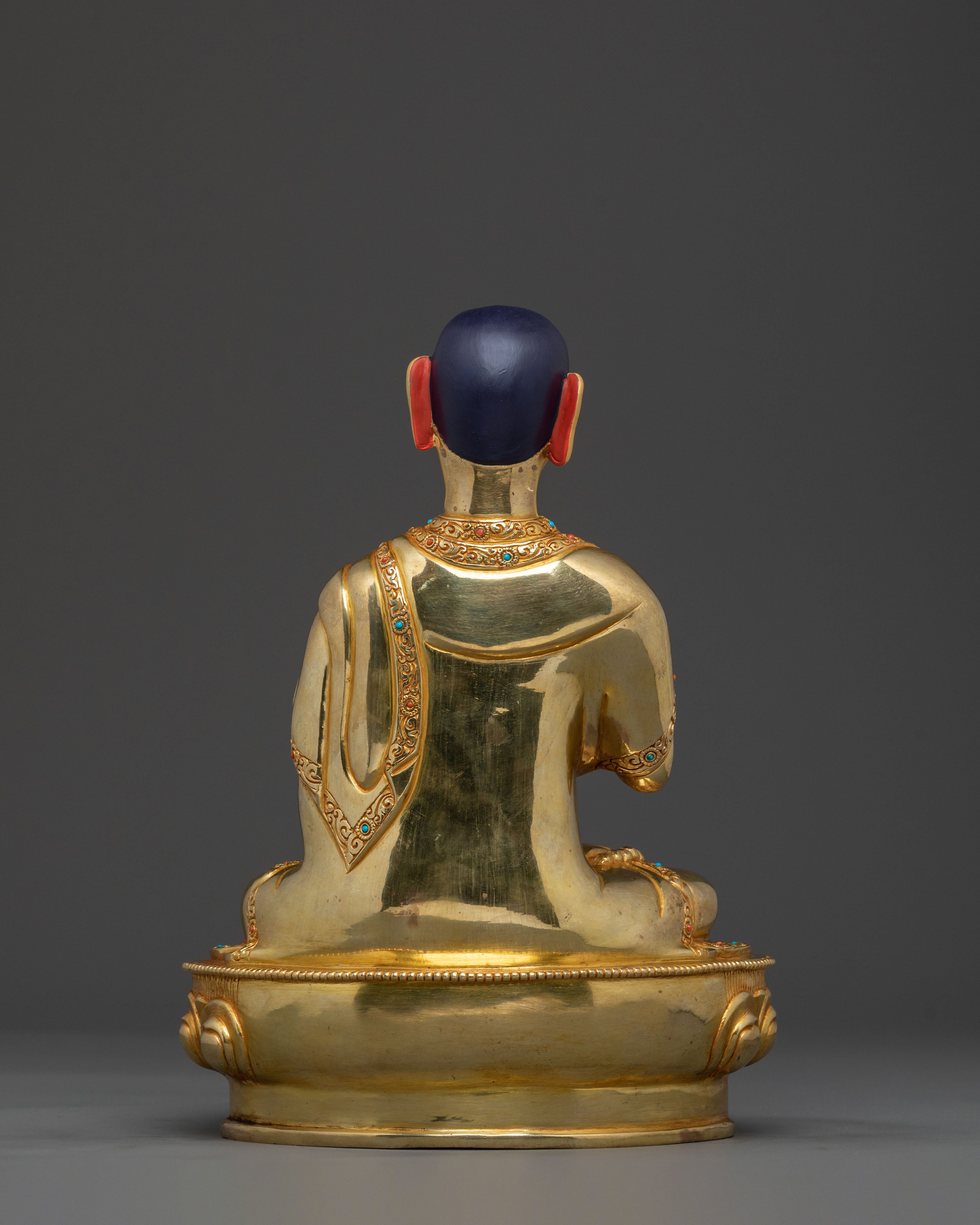 Tsongkhapa Traditional Statue with Disciples | Symbol of Wisdom