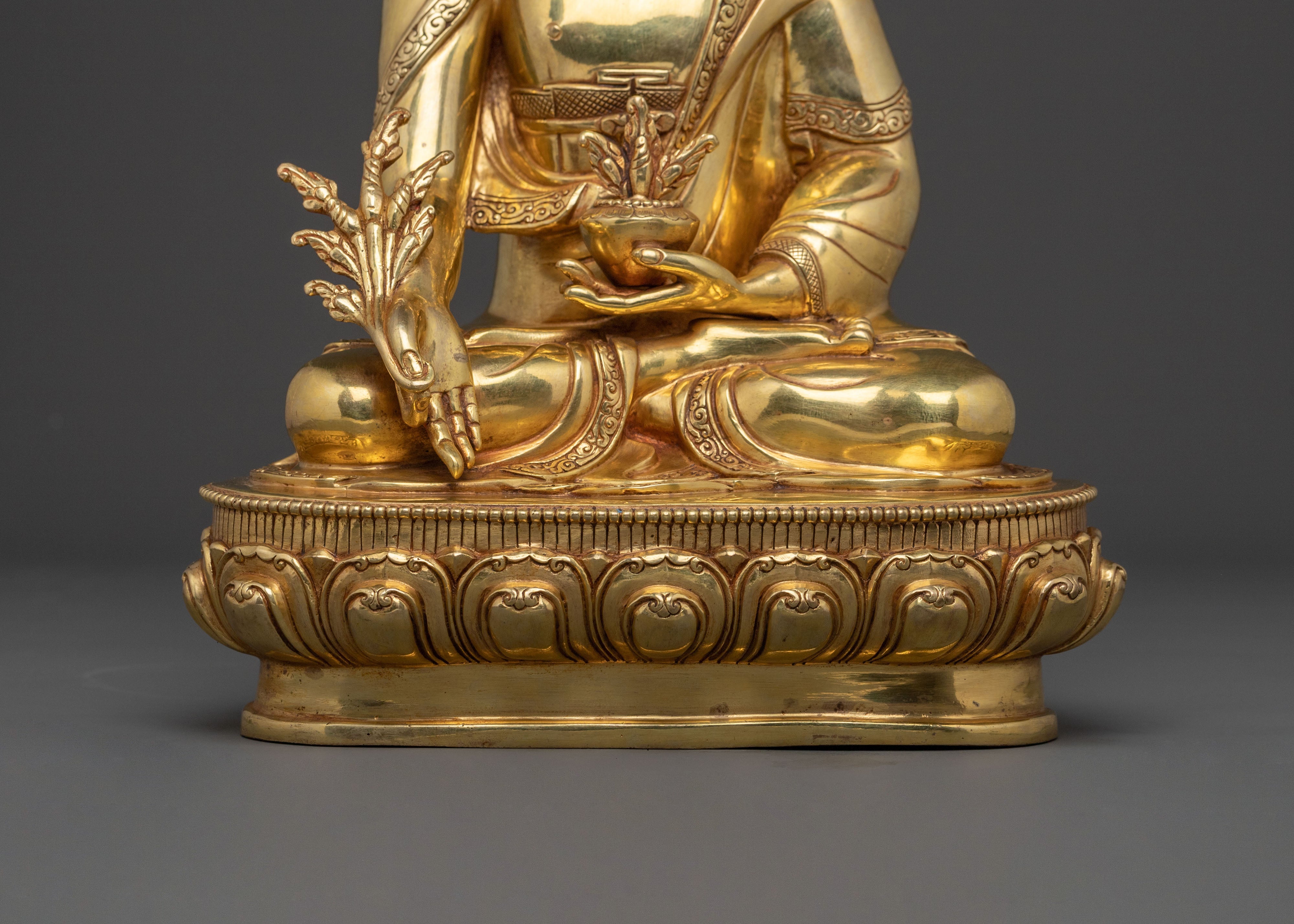 Medicine Buddha Healing Statue | Sacred Buddhist Decor