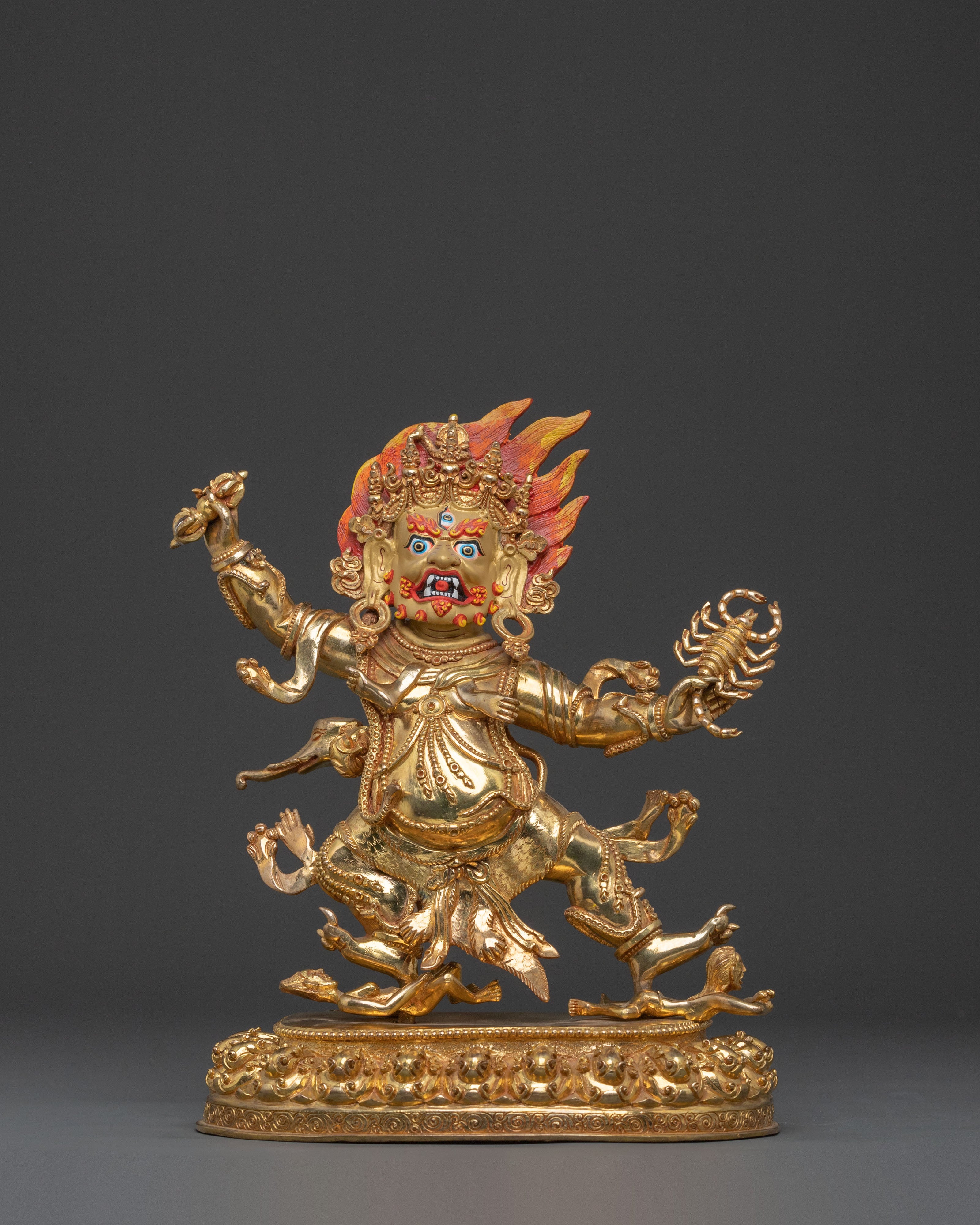 Guru Dragpo Statue | Fiery Protector