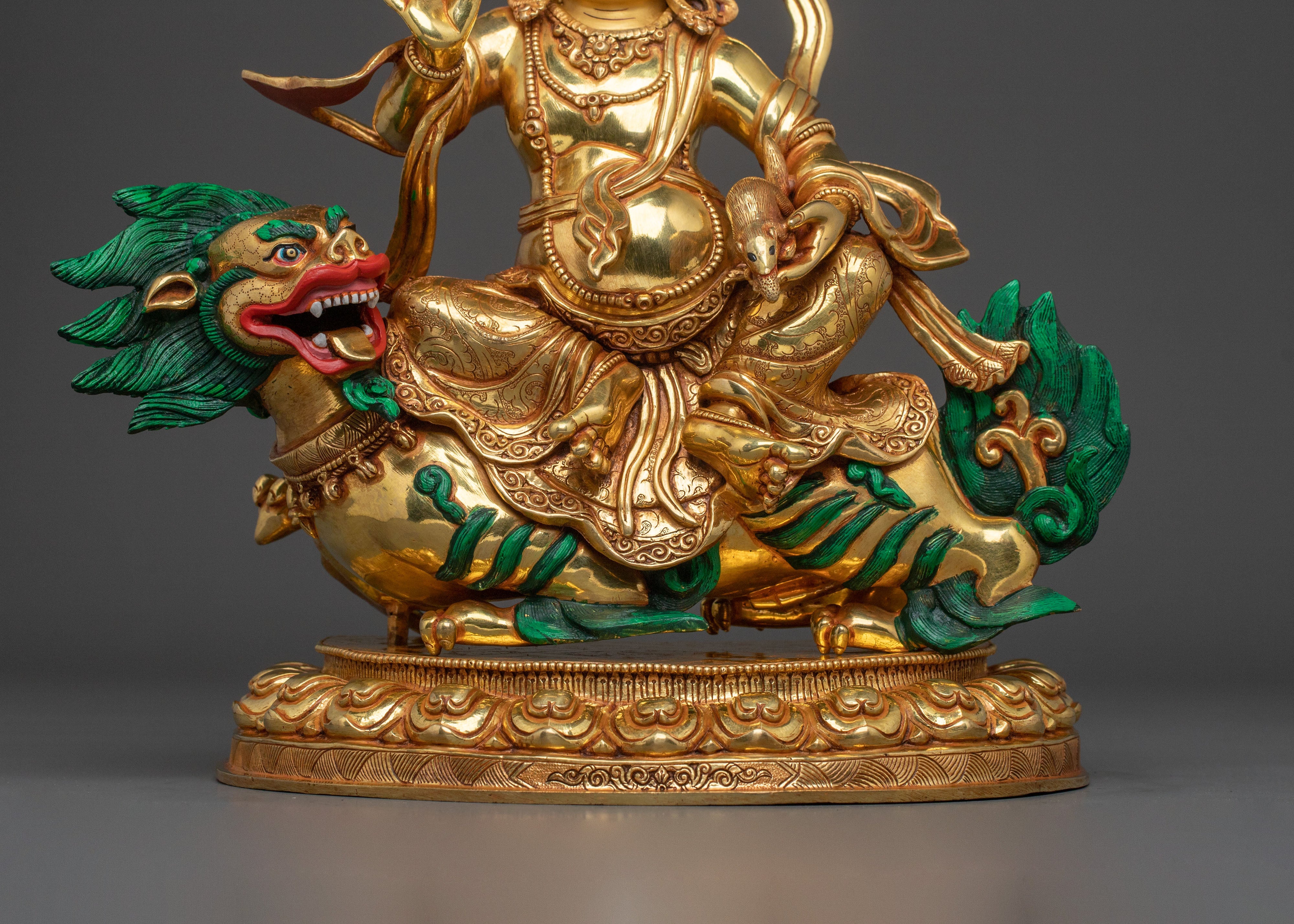 Namtoshe Statue | Tibetan Wealth Deity