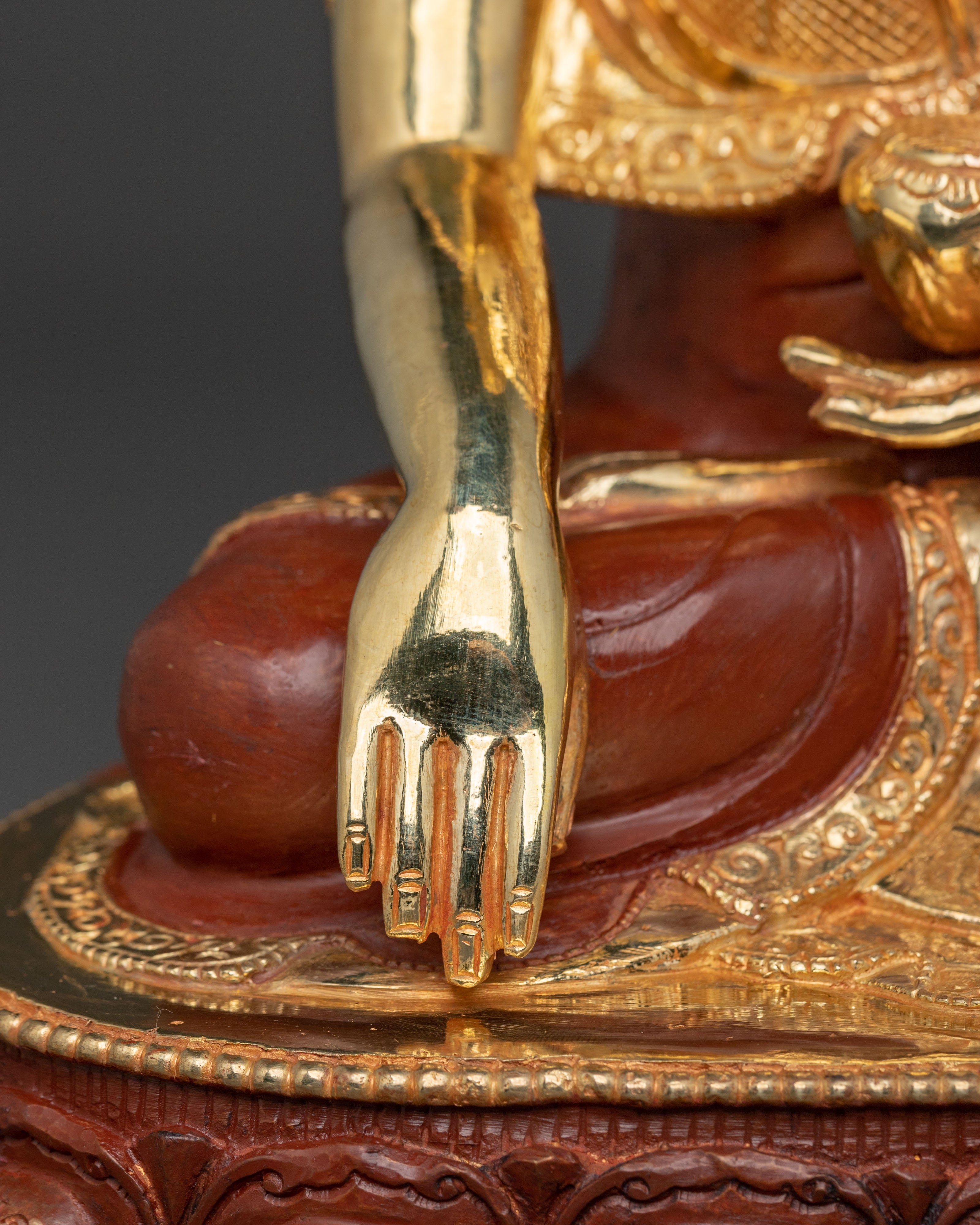 Gautama Buddha Golden Statue | Sacred Meditation & Altar Decor