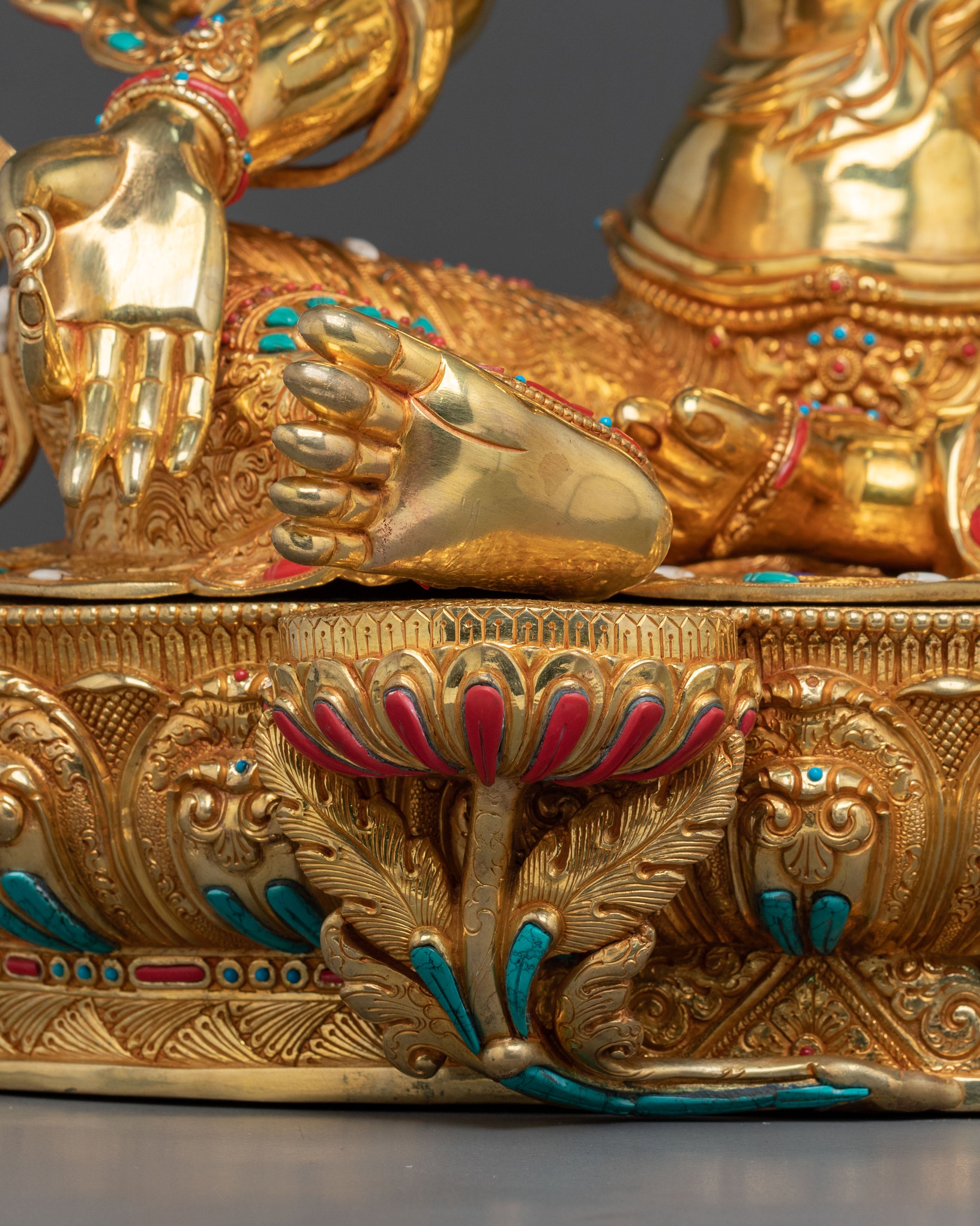 mother of liberation green tara sacred figurine | Compassionate Goddess