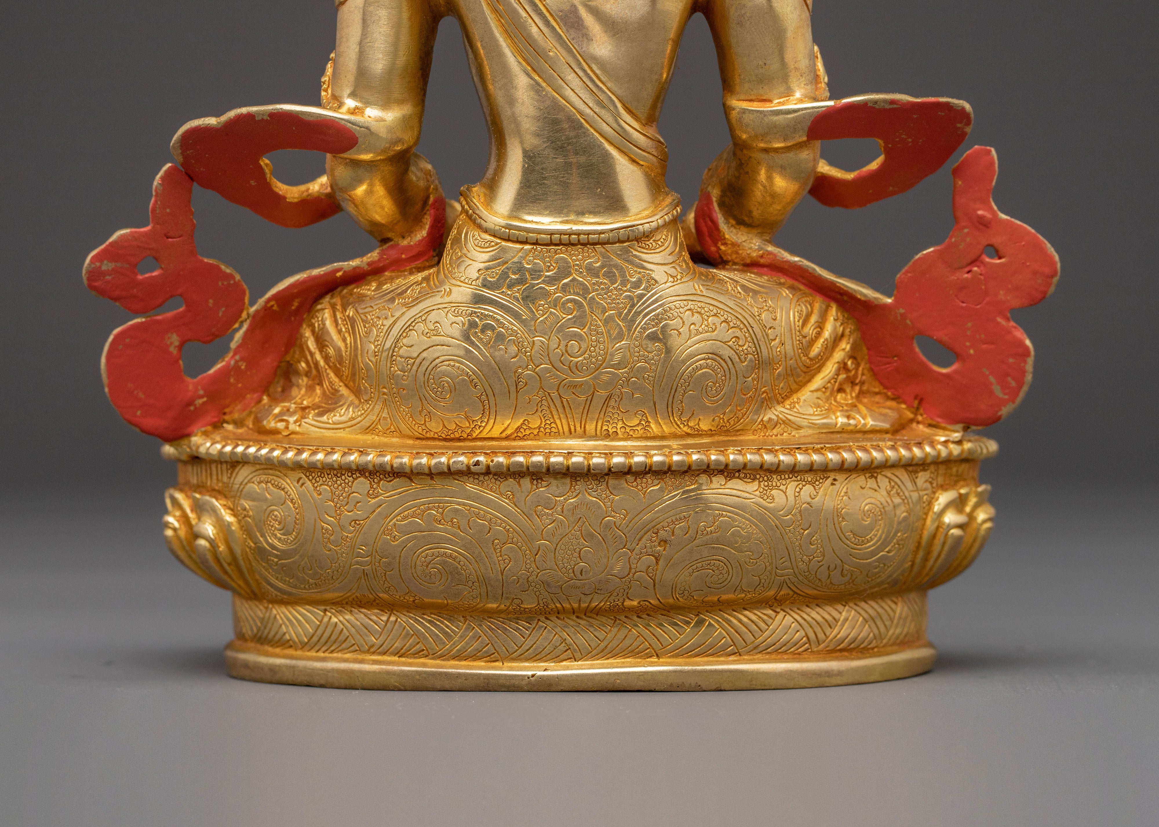 Amitayus Longevity Statue | Hand-Gilded Copper Statue