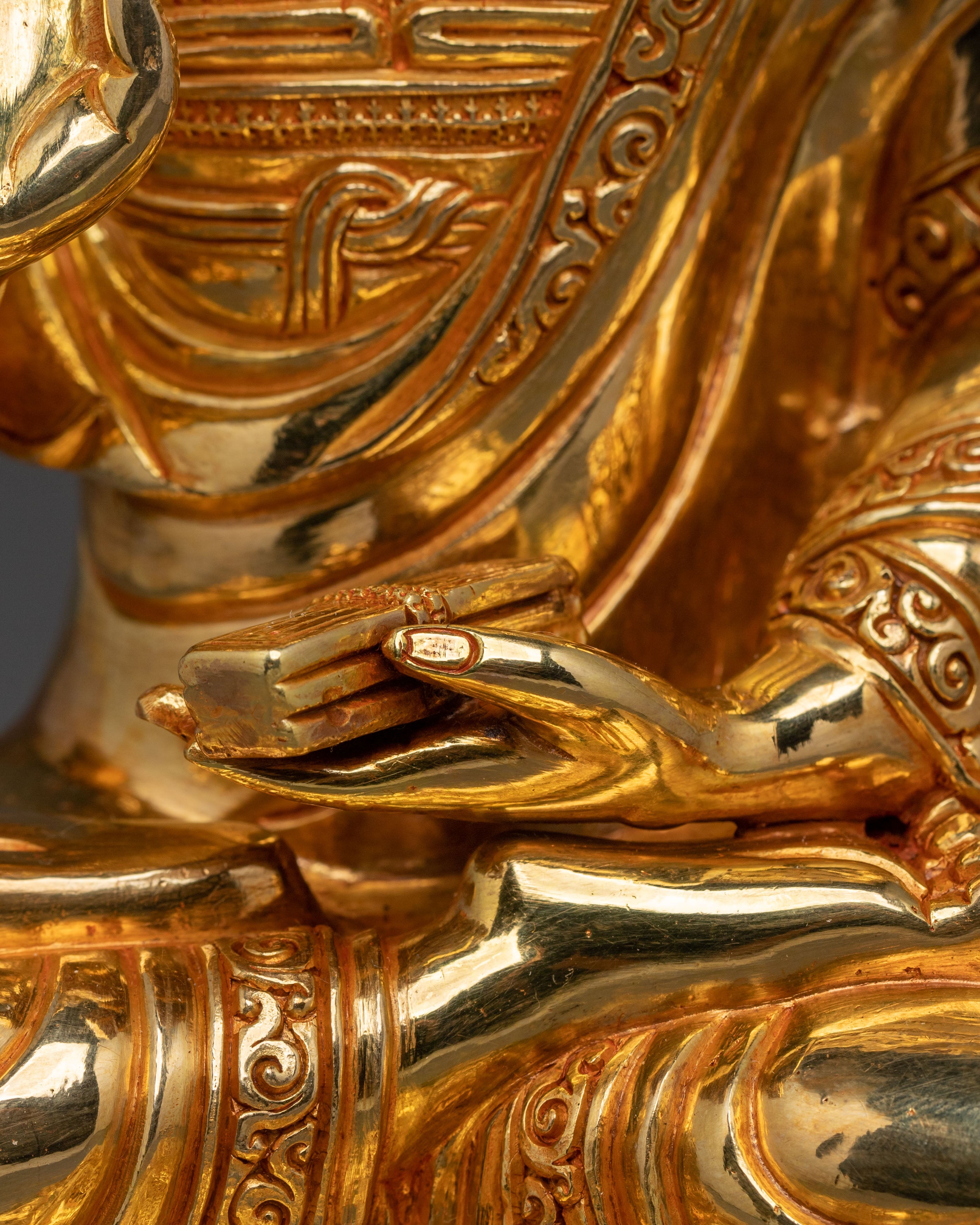 Tsongkhapa Sculpture with Disciples | Home Decor
