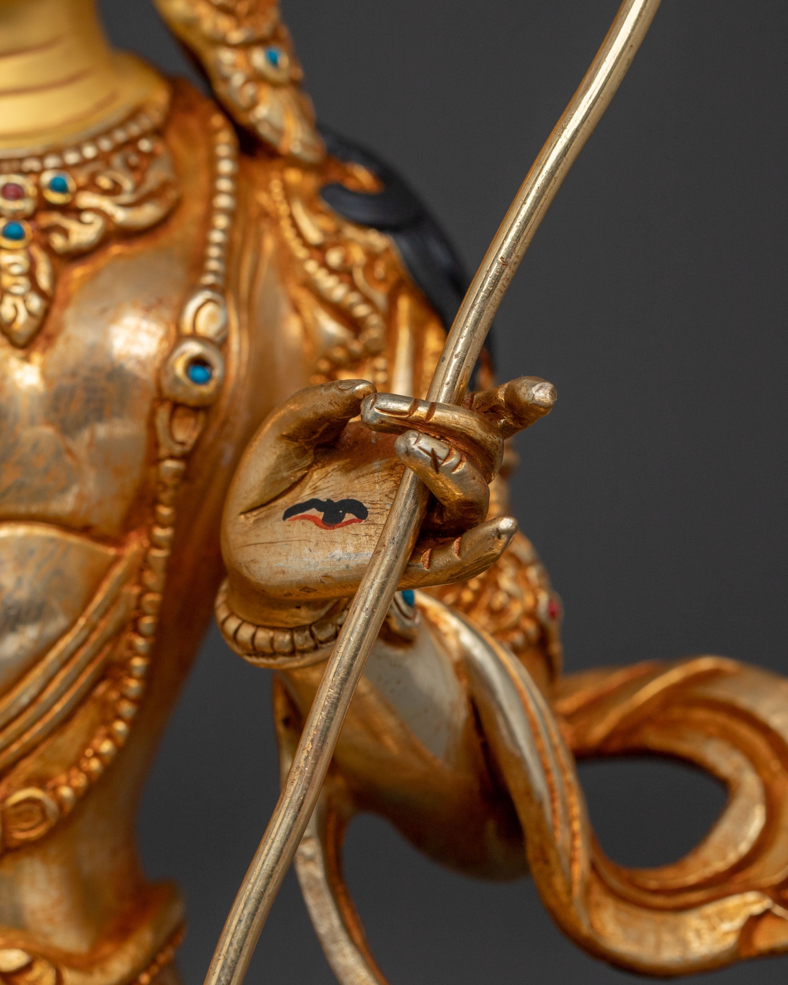 Dukar Statue | 24K Gold Gilded Buddhist Goddess