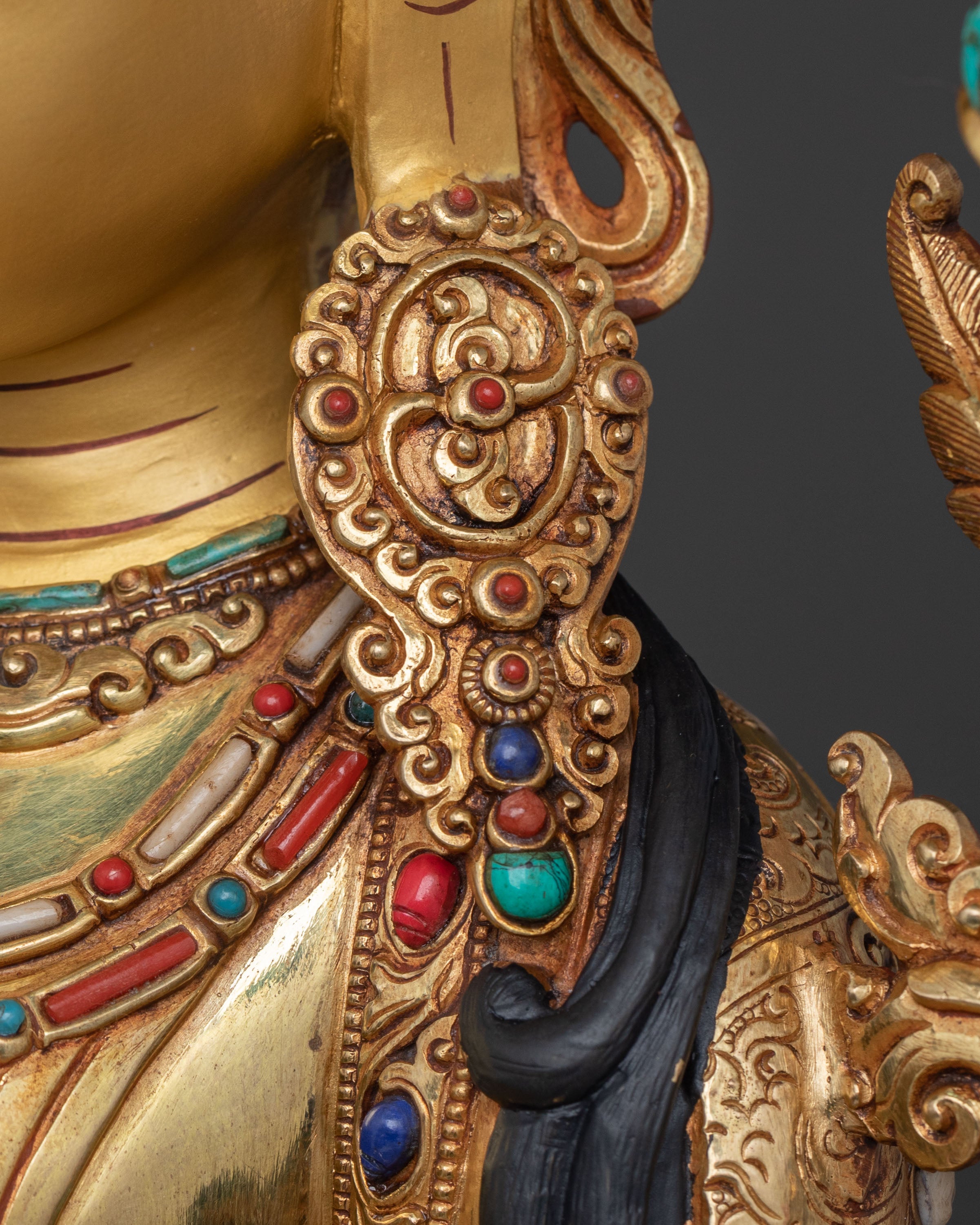 Green Tara Sculpture | Goddess of Protection