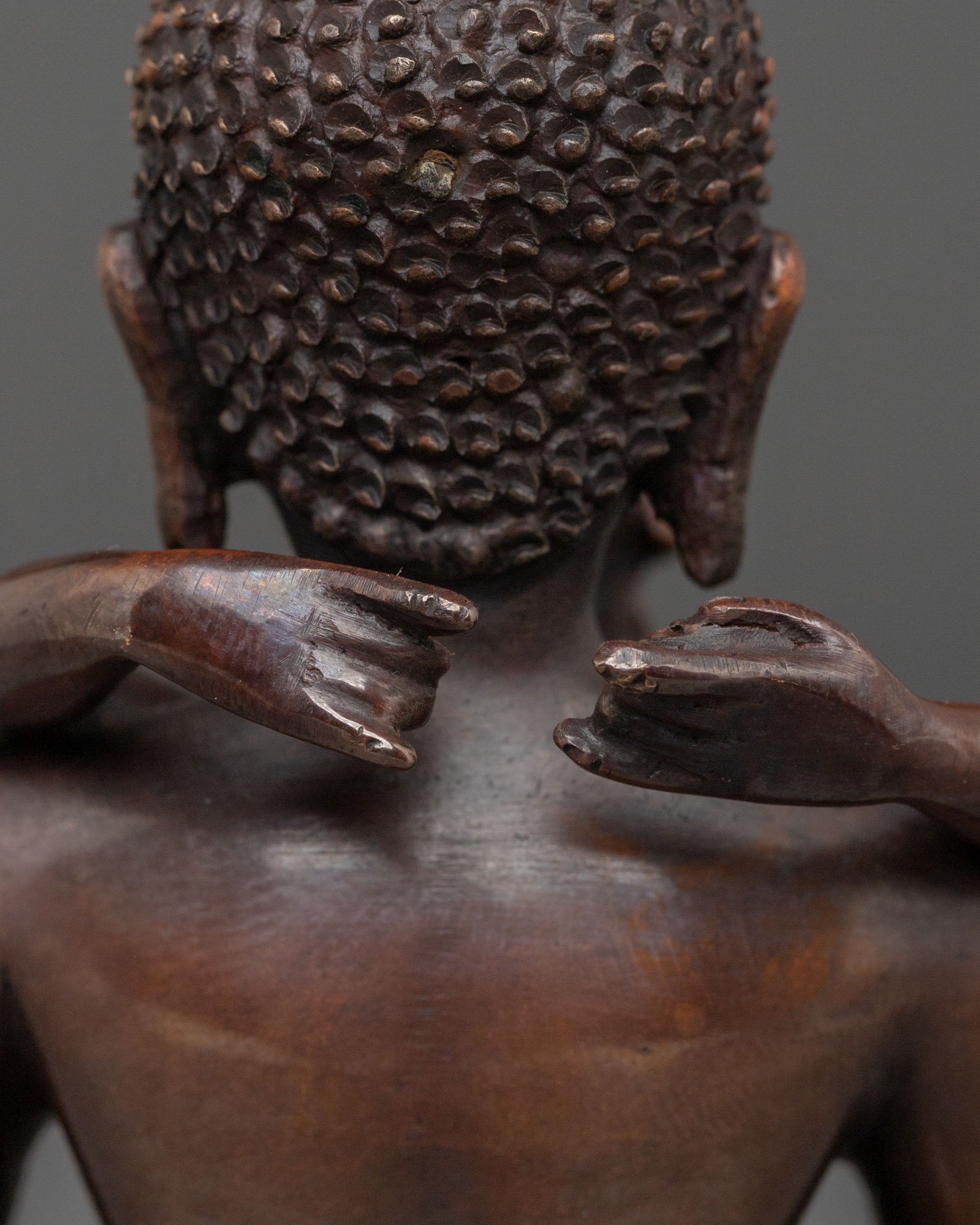 Samantabhadra Statue with Consort | Oxidized Copper Body
