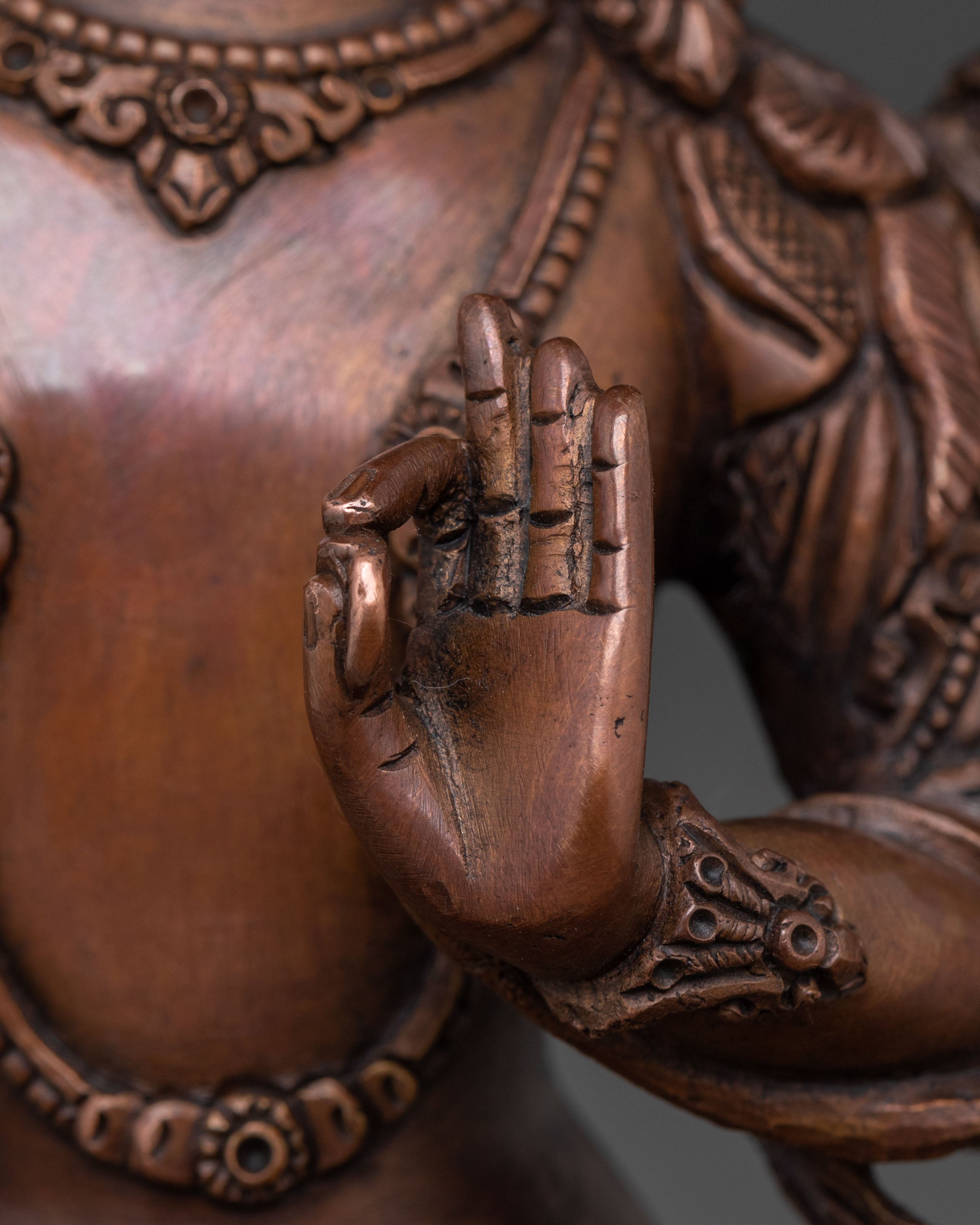 Handcrafted Manjushri Statue | Sacred Wisdom