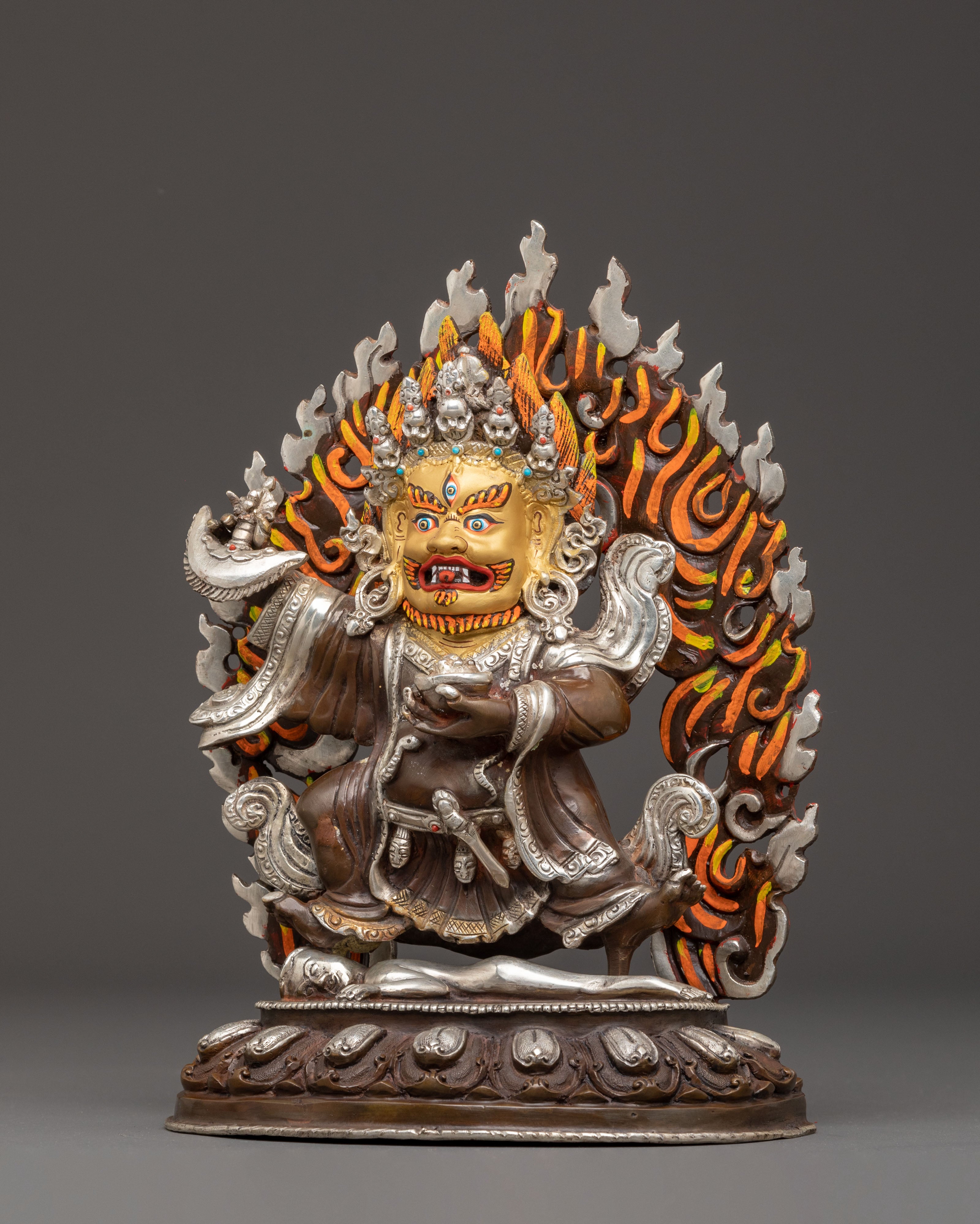 Statue of Mahakala Bernagchen | Protector of the Nyingma Lineage