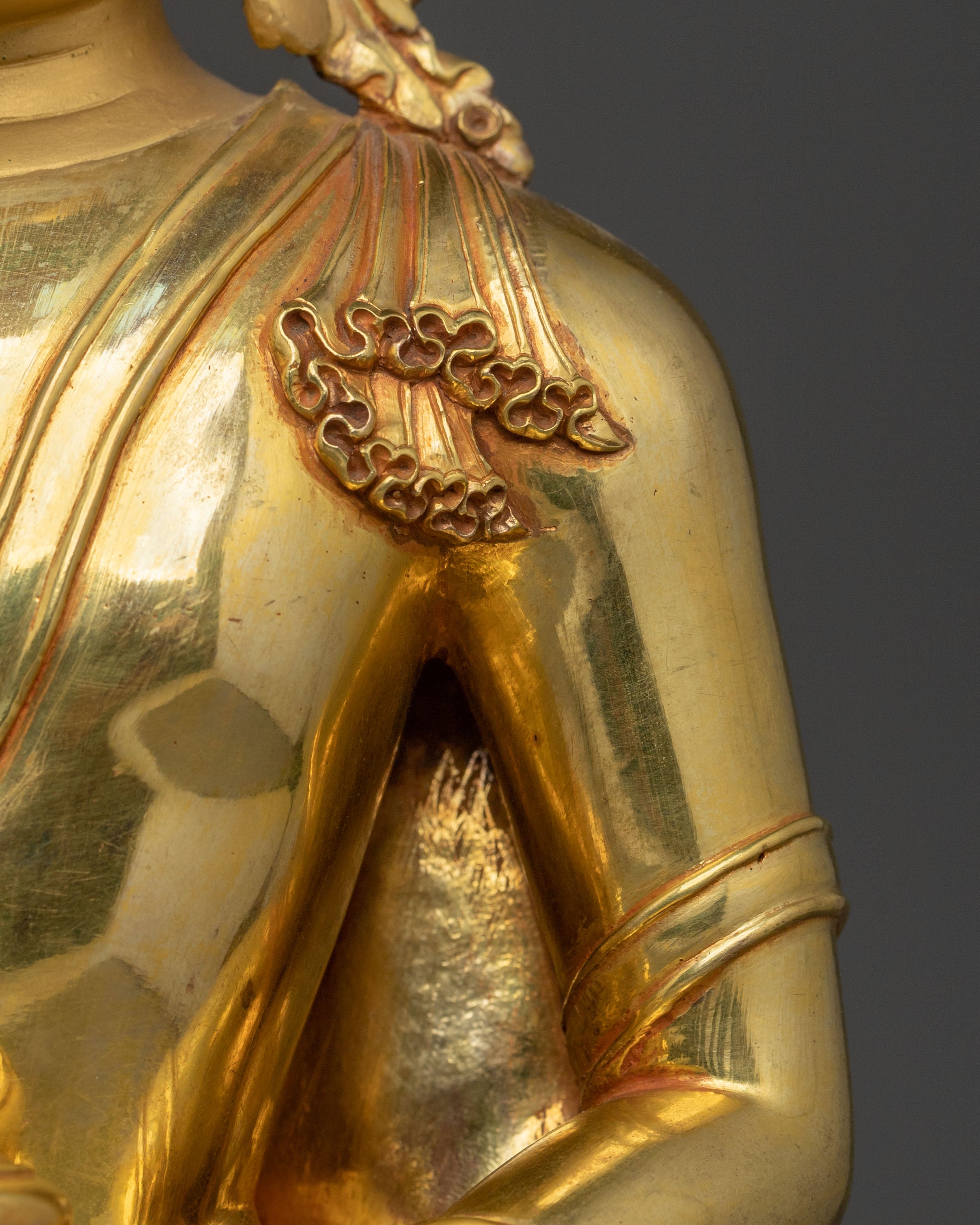 Crown Shakyamuni Buddha Statue | Meditation and Home Altar Decor
