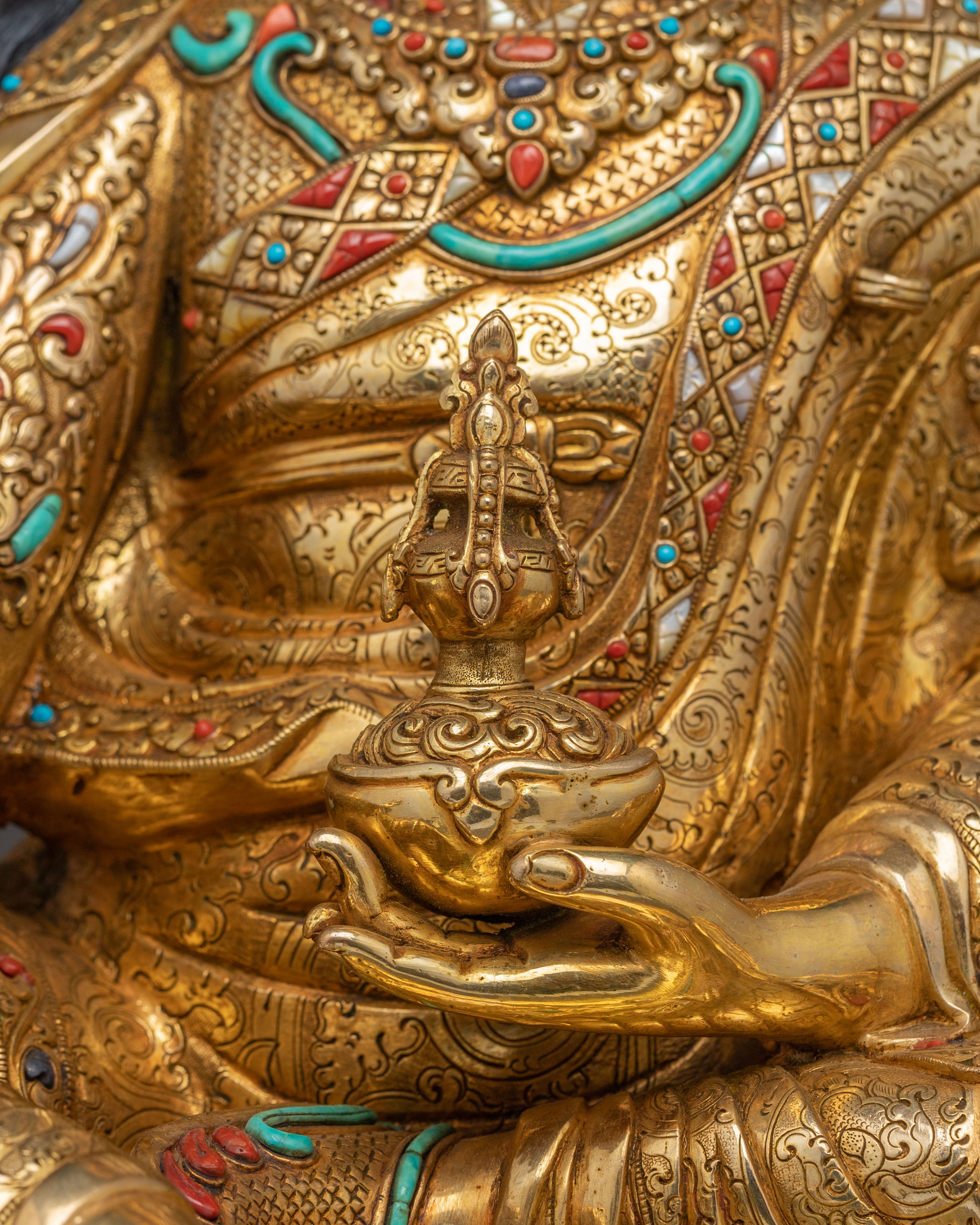 Guru Rinpoche Statue : Lotus Master