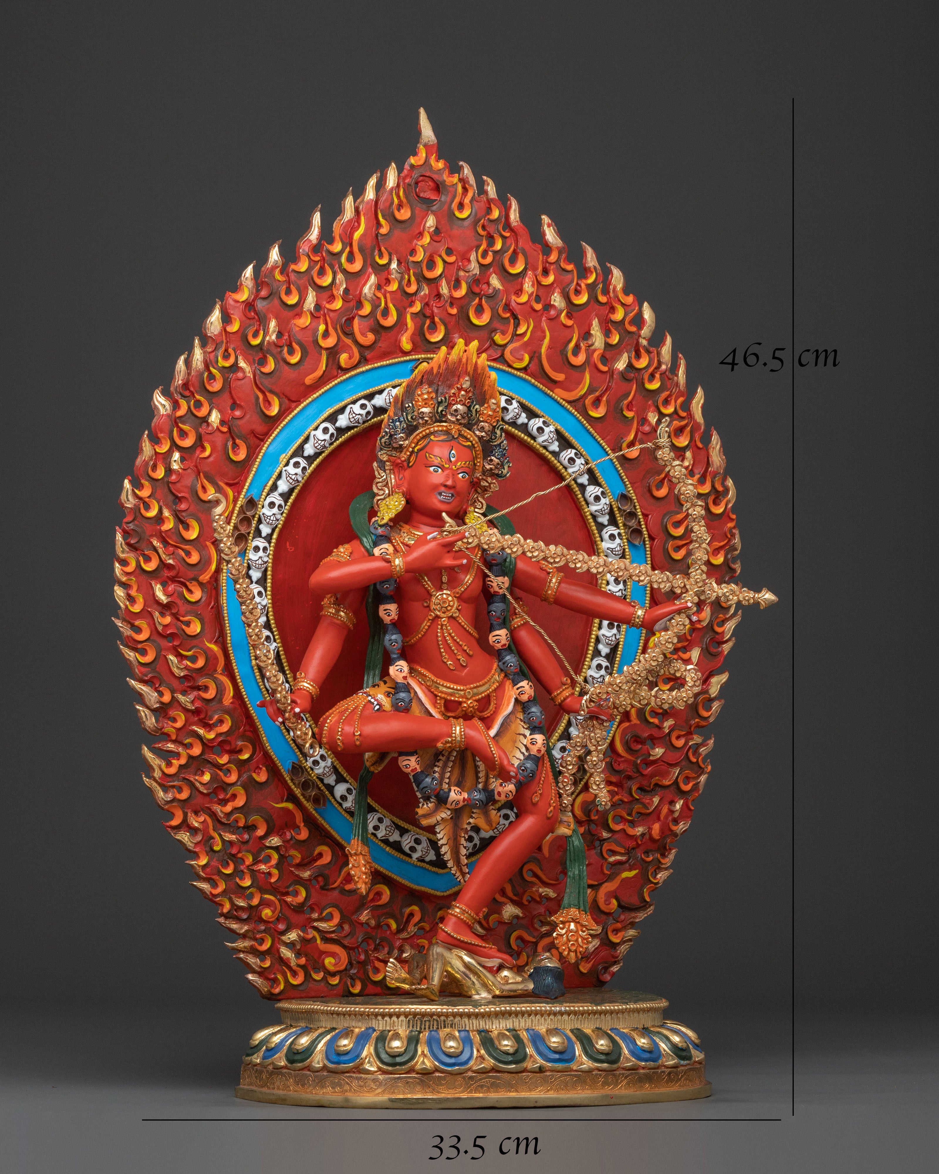 Red Tara: Kurukulla Statue | Home Decor