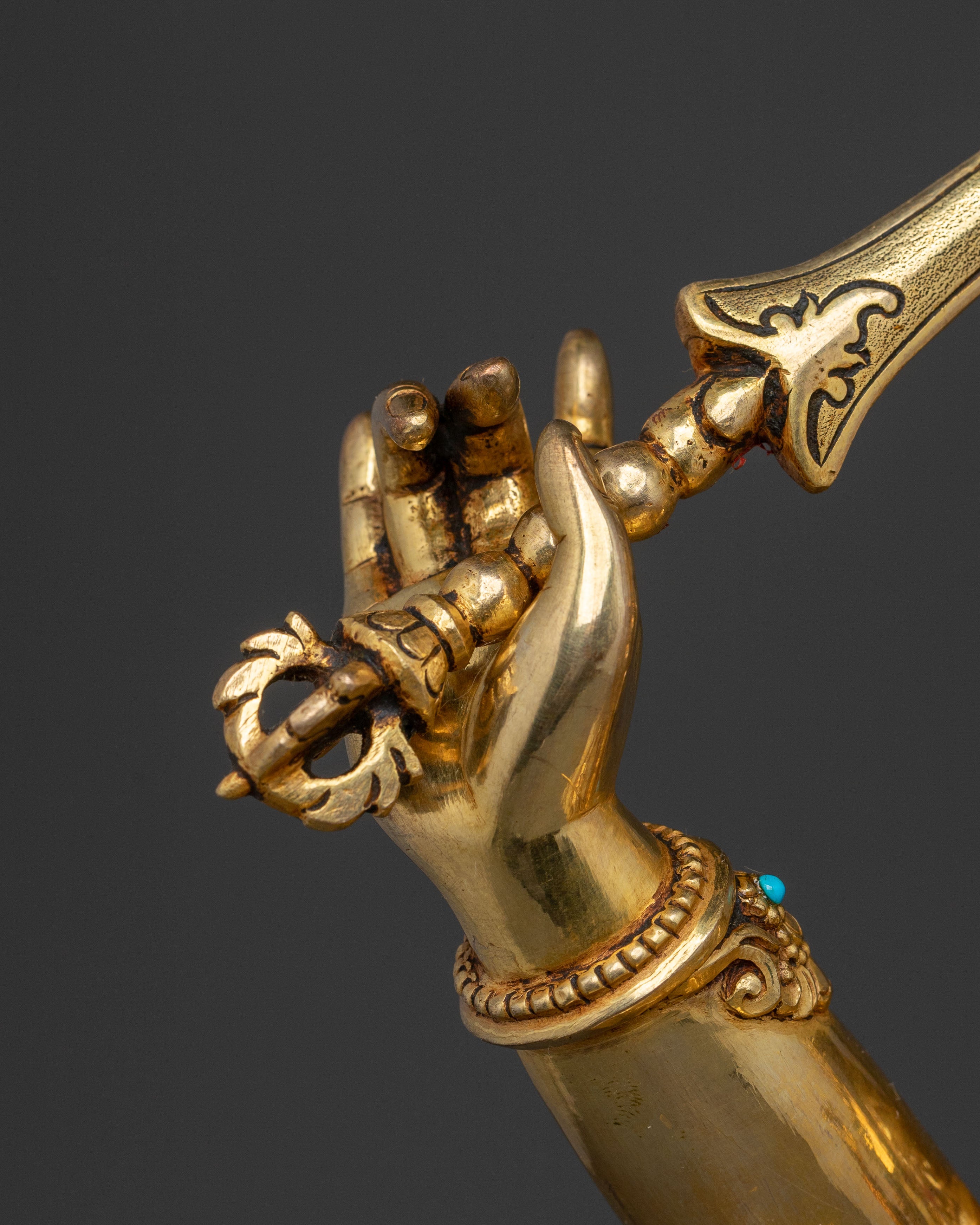 Sacred Manjushri Statue | Wisdom Figurine