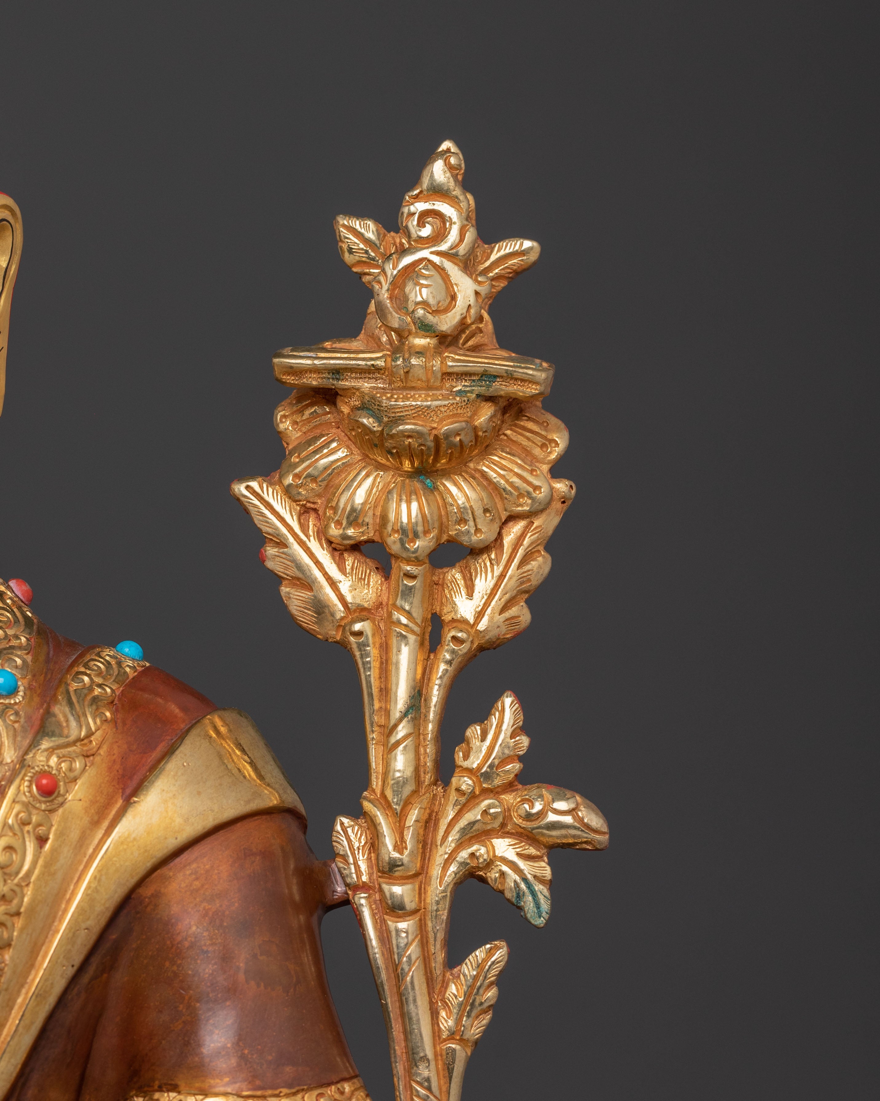 Handcrafted Tsongkhapa Traditional Statue with Disciples